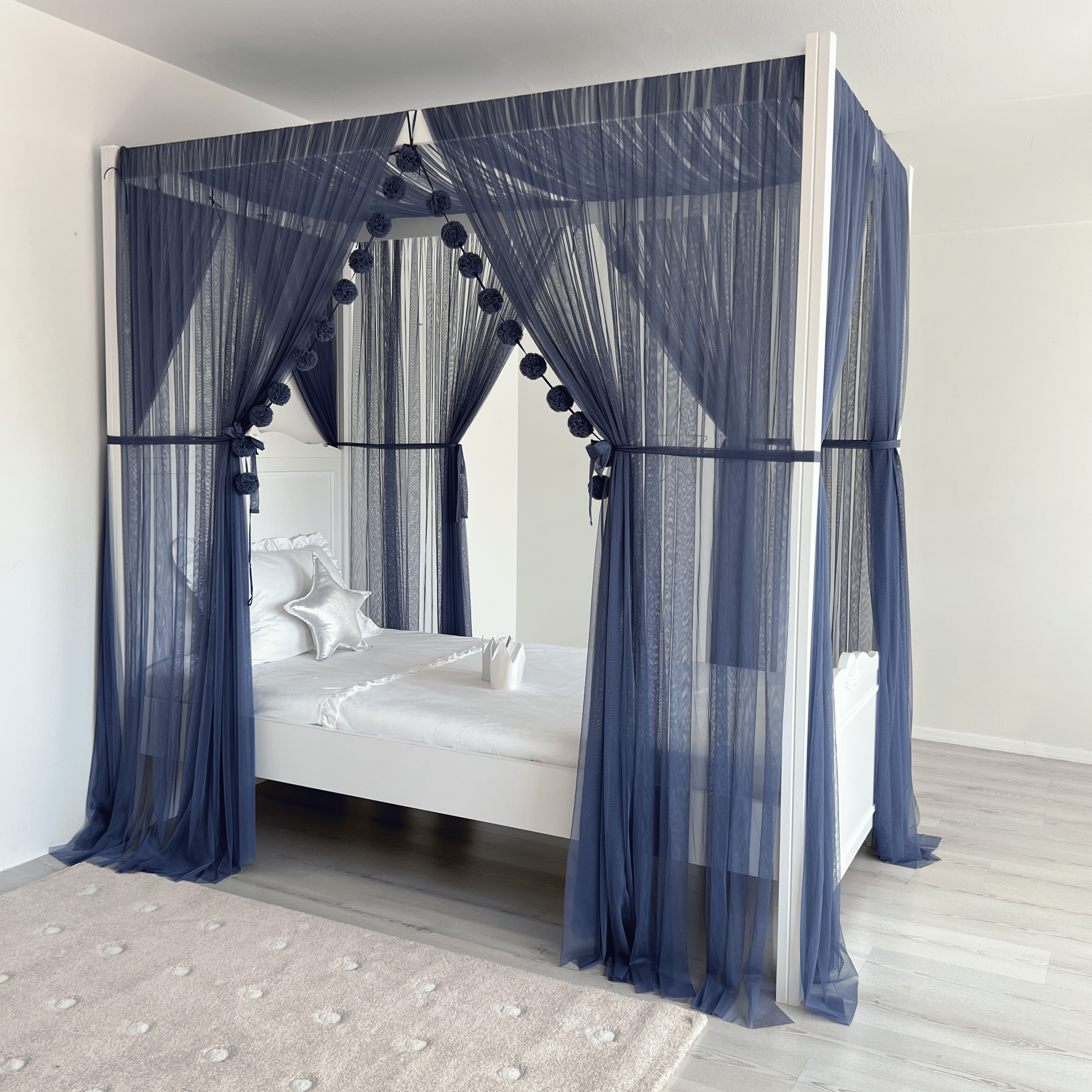 CİBİNLİKLİ YATAK DELUXE - GLAUCOUS BLUE