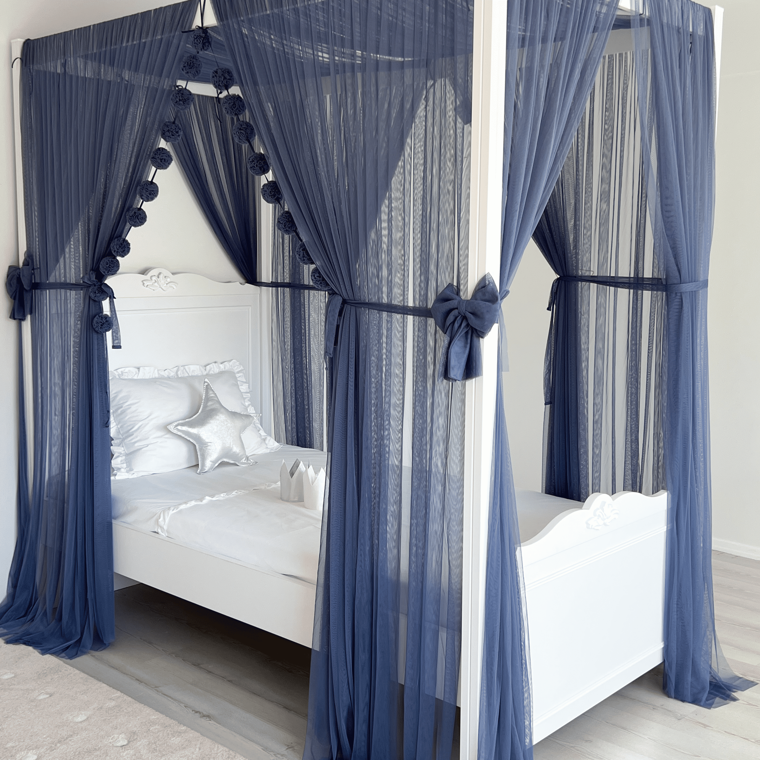 CİBİNLİKLİ YATAK DELUXE - GLAUCOUS BLUE