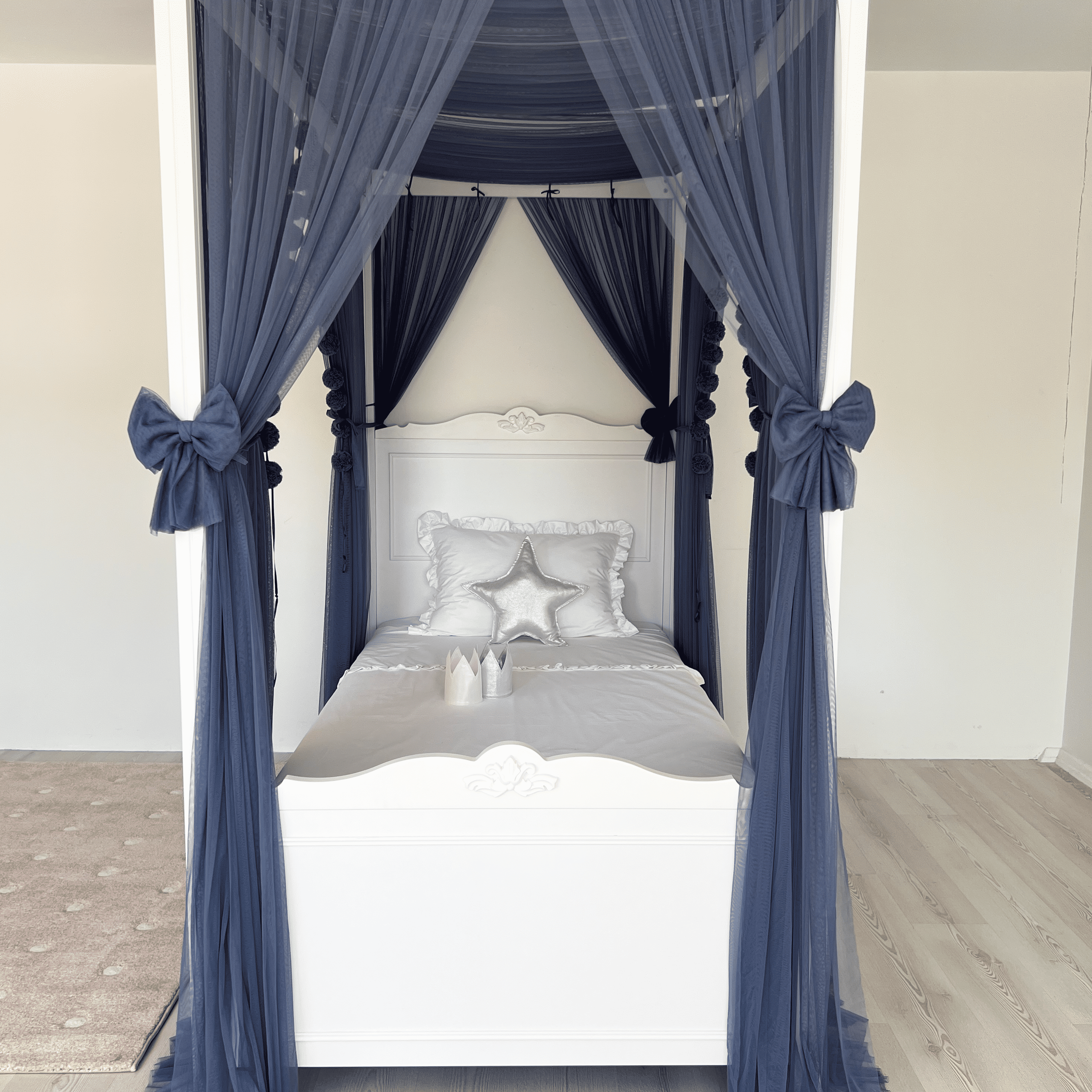 CİBİNLİKLİ YATAK DELUXE - GLAUCOUS BLUE
