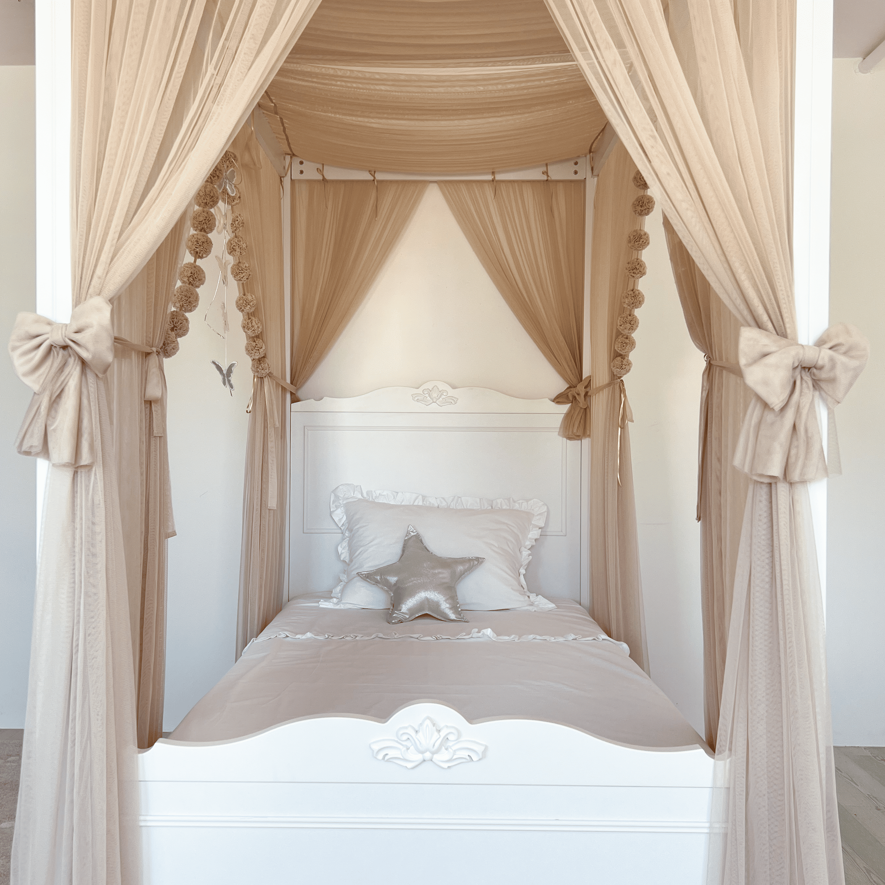 CİBİNLİKLİ YATAK DELUXE - PINKISH STONE