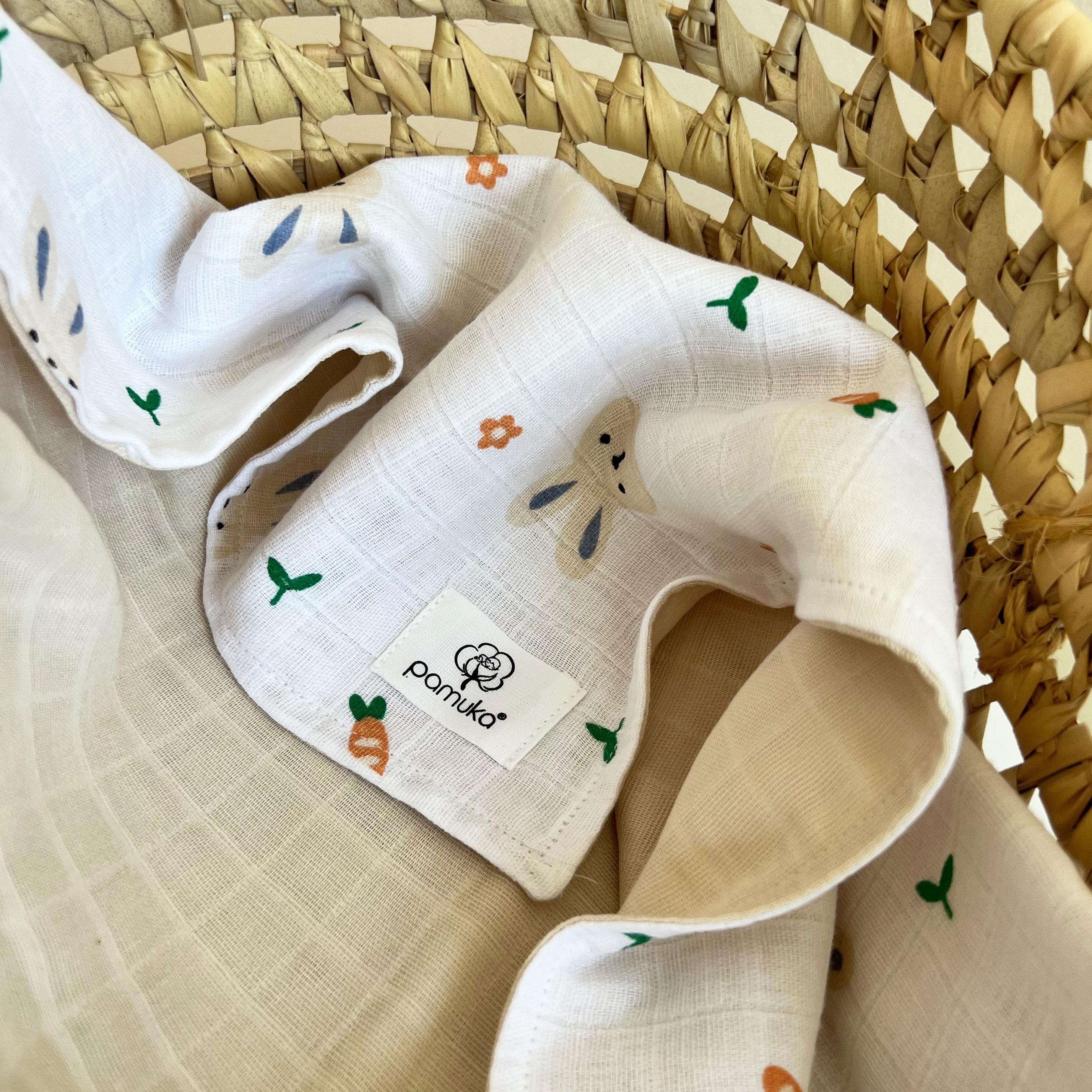 Çift Taraflı Muslin Battaniye-Tavşanlı