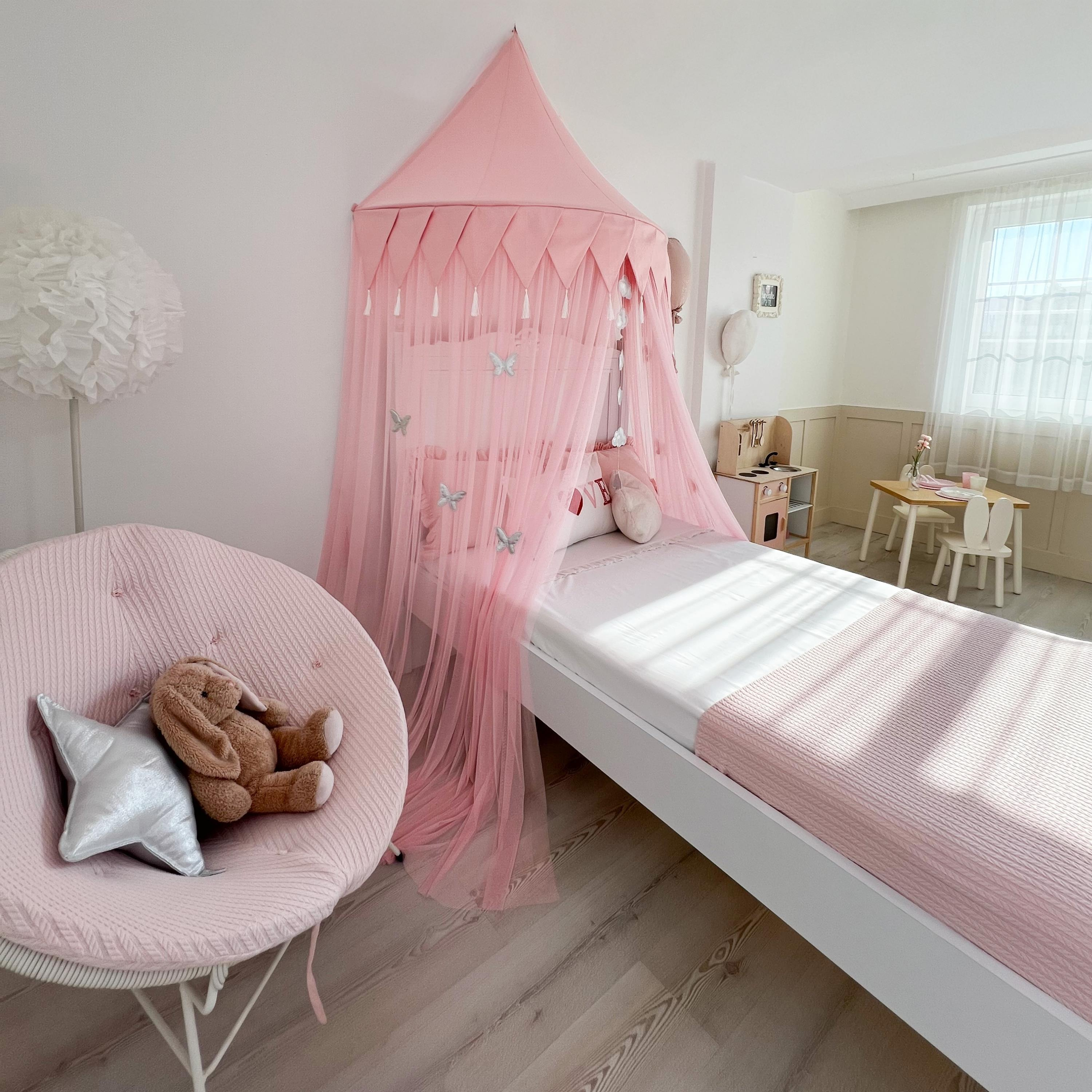 DUVAR TENTESİ 120 CM-PEMBE-PEMBE