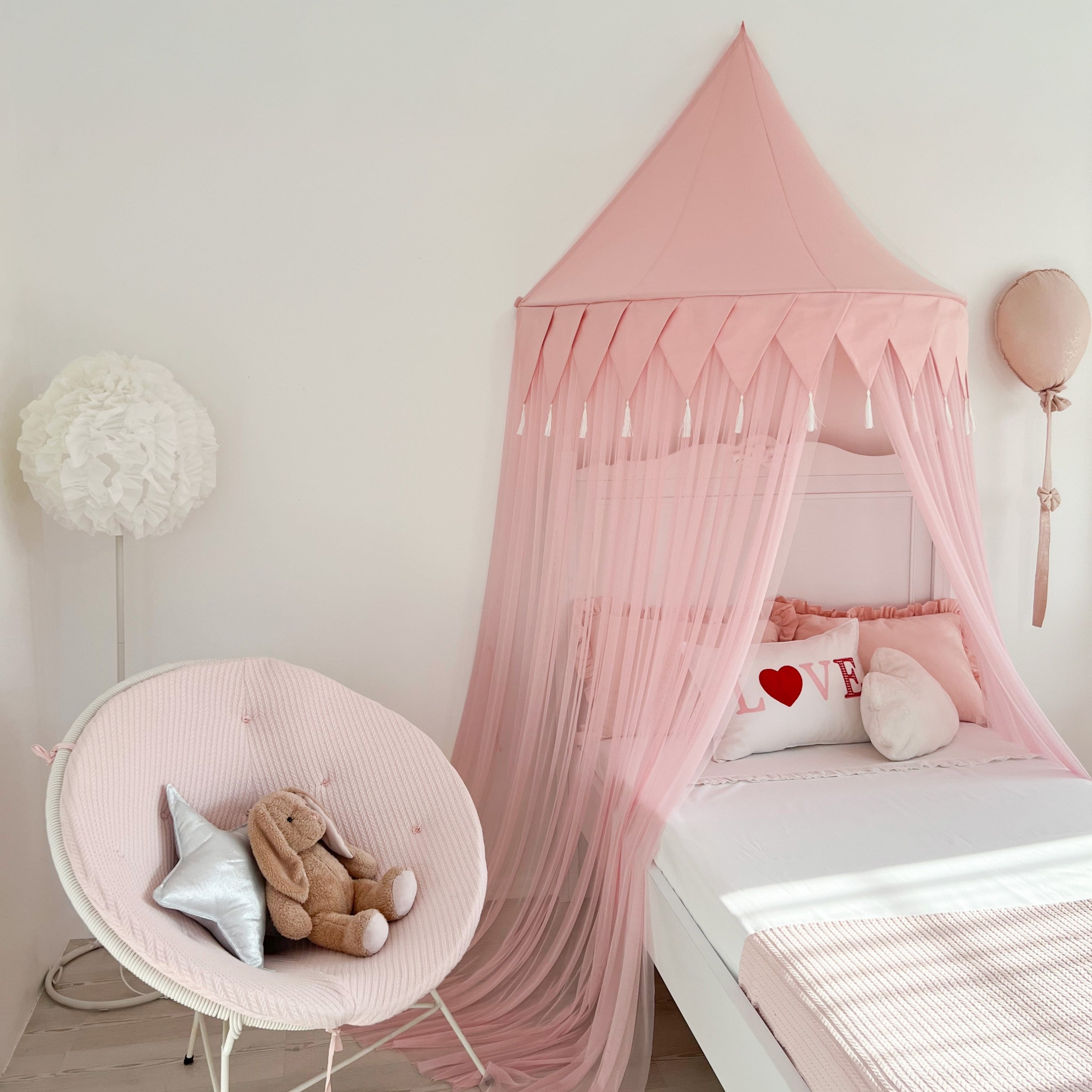 DUVAR TENTESİ - BAYRAKLI - PEMBE PEMBE