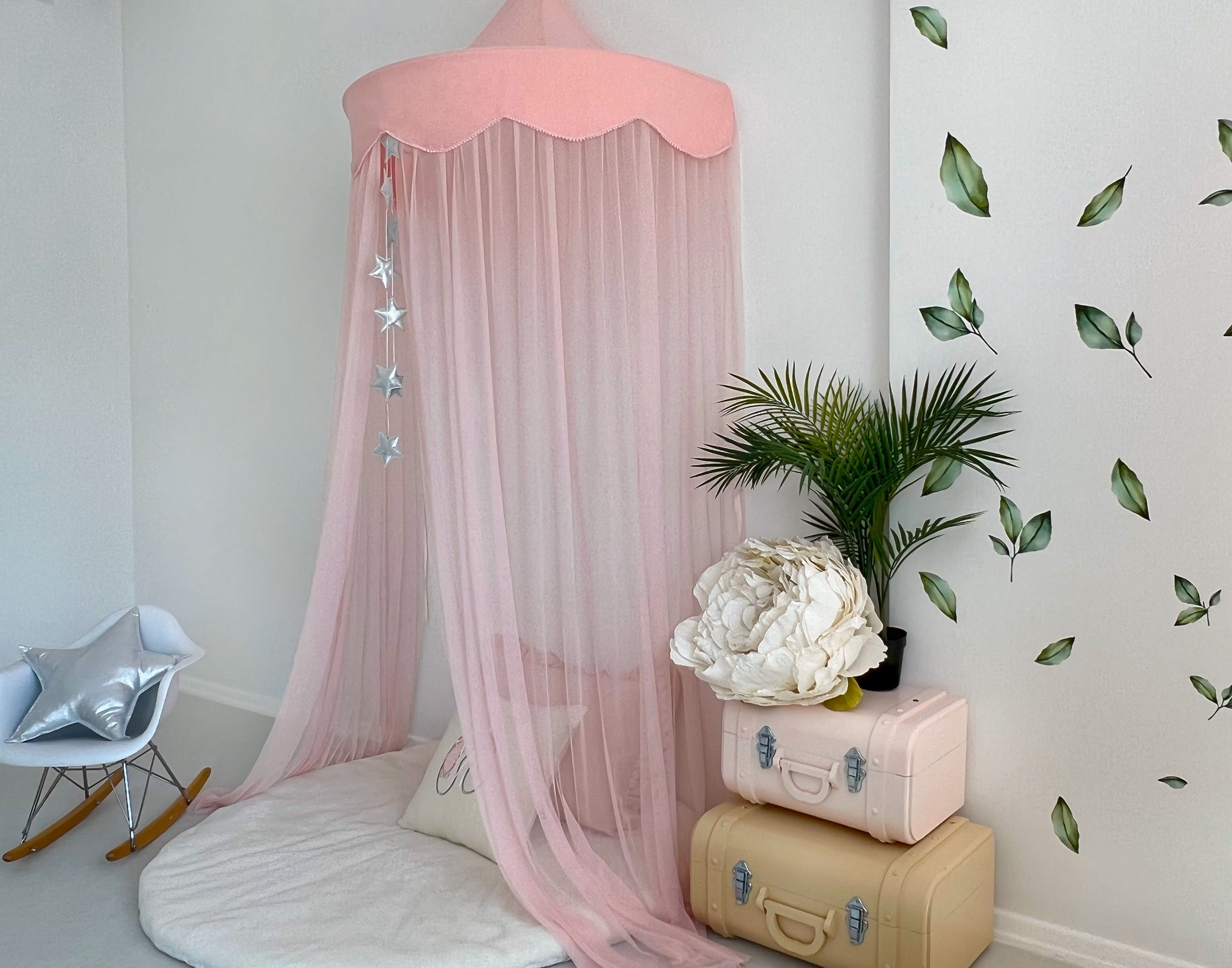 DUVAR TENTESİ - DİLİMLİ - PEMBE PEMBE