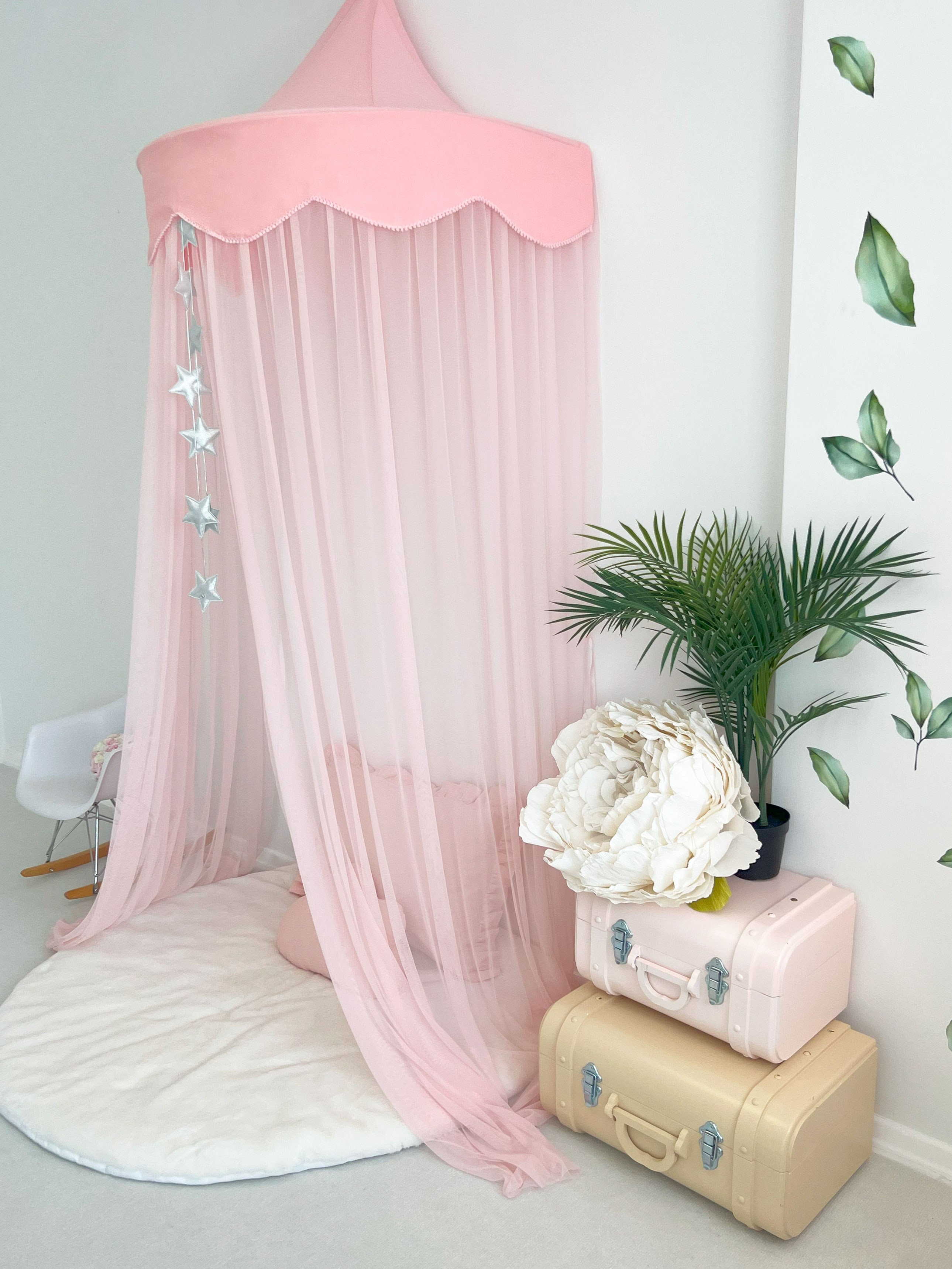 DUVAR TENTESİ - DİLİMLİ - PEMBE PEMBE