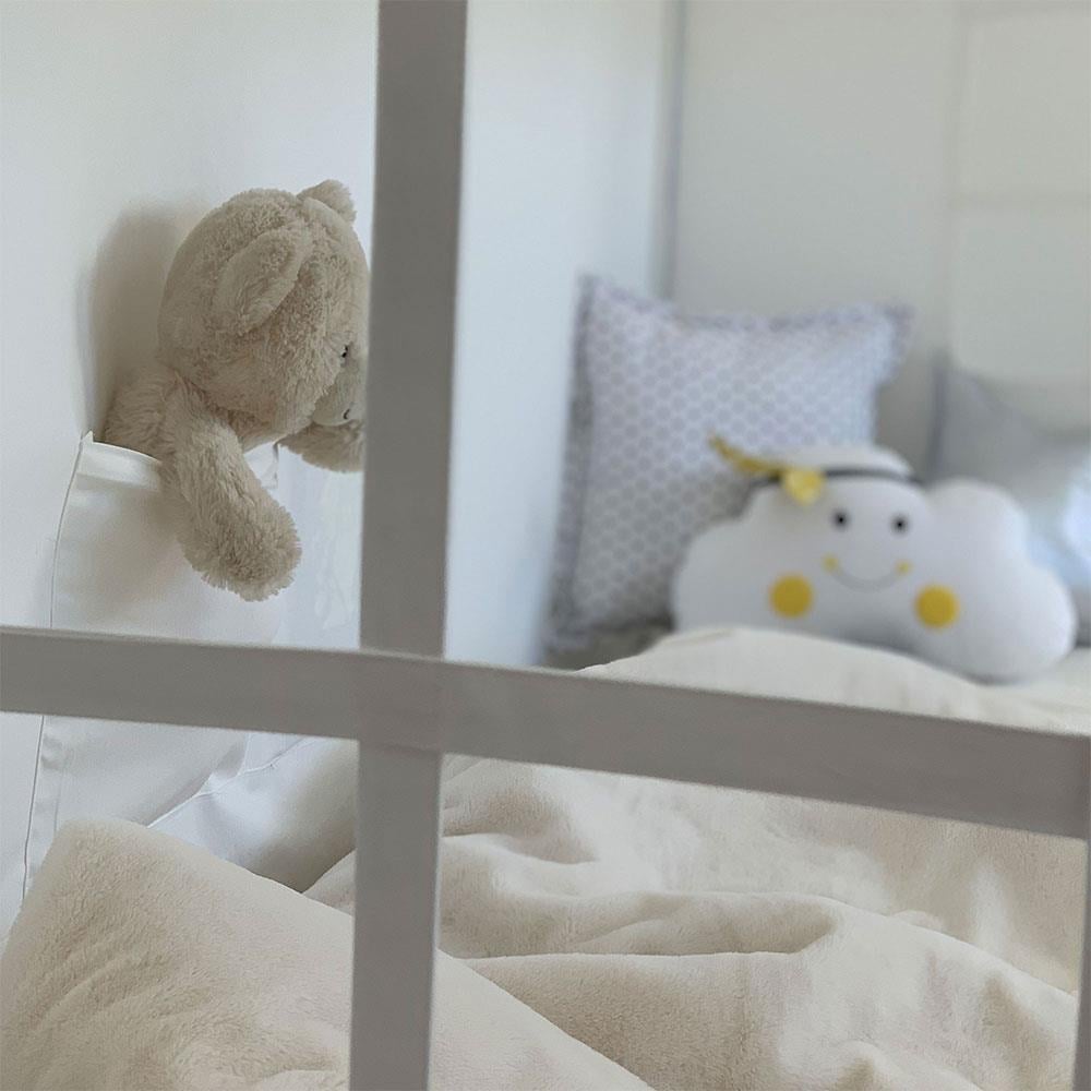 FULL BEYAZ PERDELİ TWINSIZE OYUN EVİ