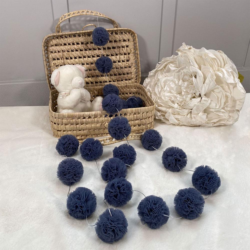 GLAUCOUS BLUE MİNİ PONPON