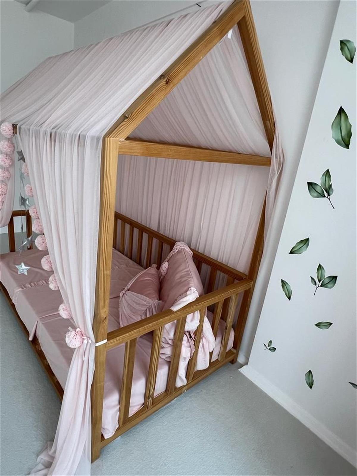 MONTESSORİ İKİ PARÇA TÜL TENTE CİBİNLİK