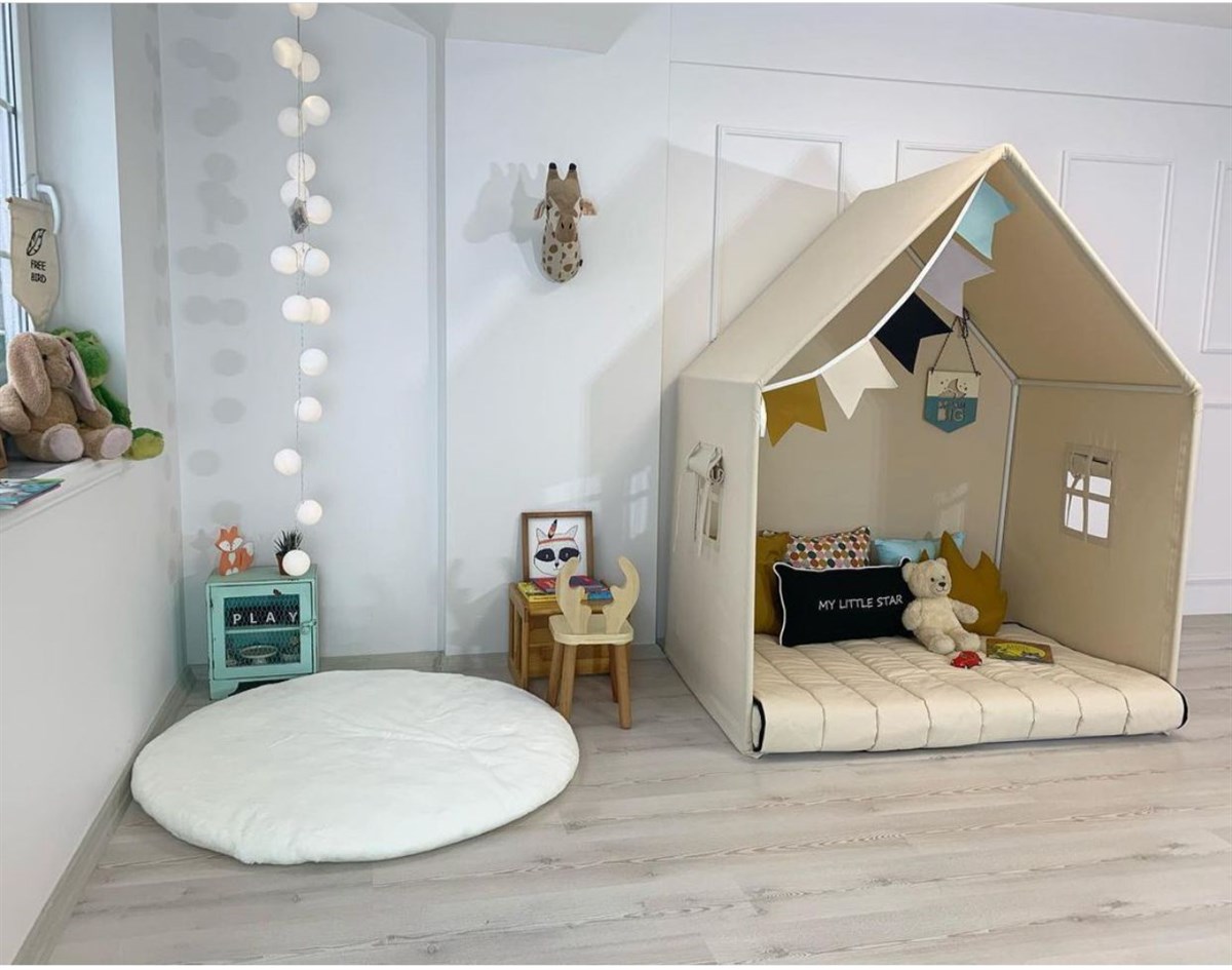 Montessori Oyunevi NATUREL (Perdesiz)