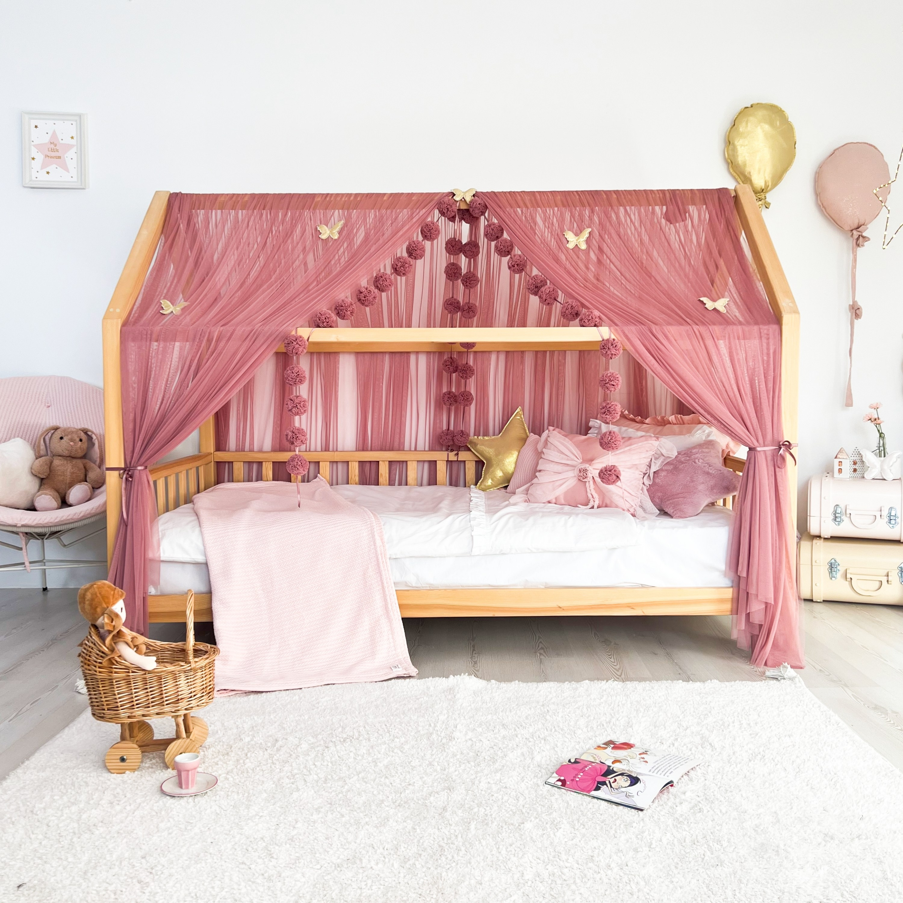 MONTESSORI TENTE BASIC-DUSTY ROSE