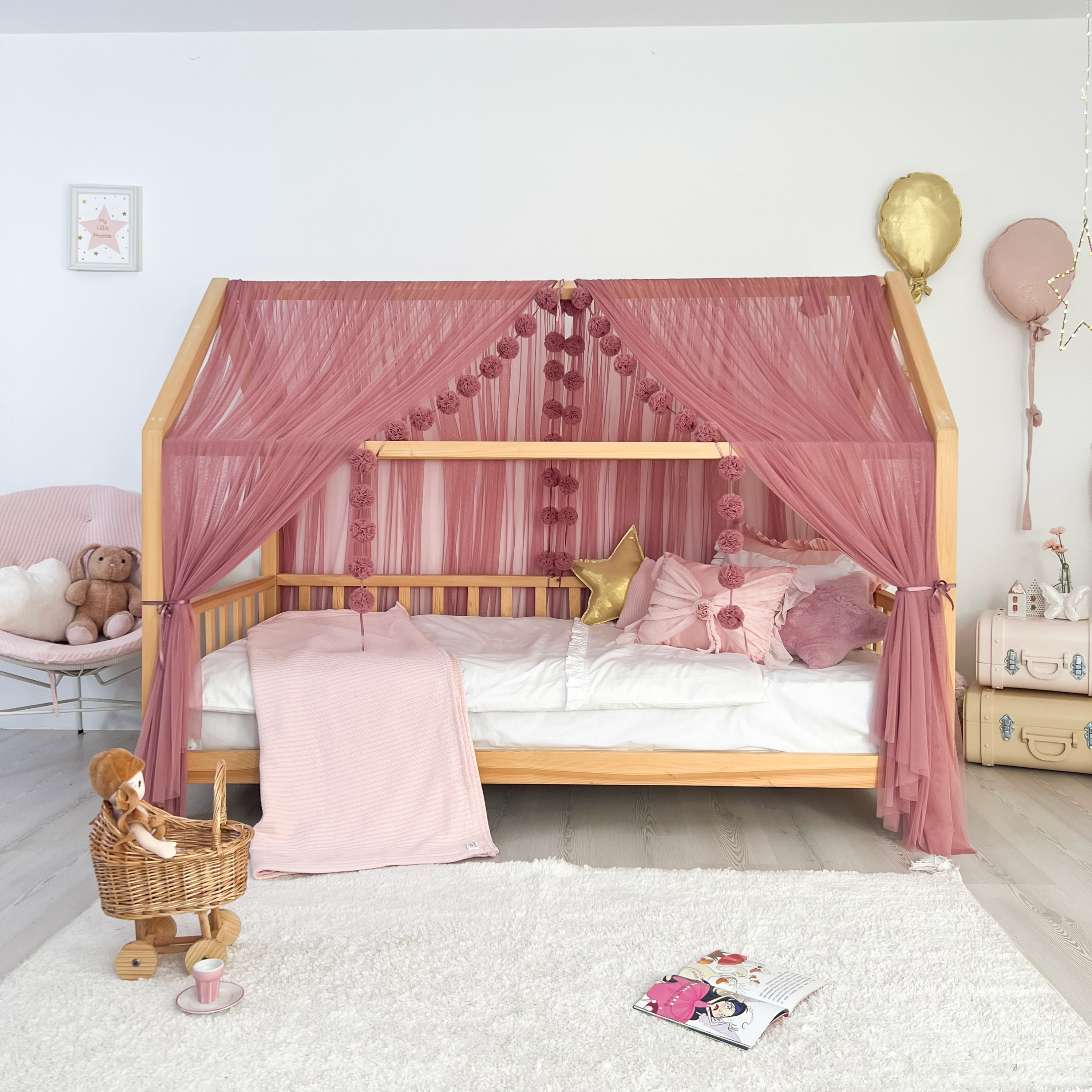 MONTESSORI TENTE BASIC-DUSTY ROSE