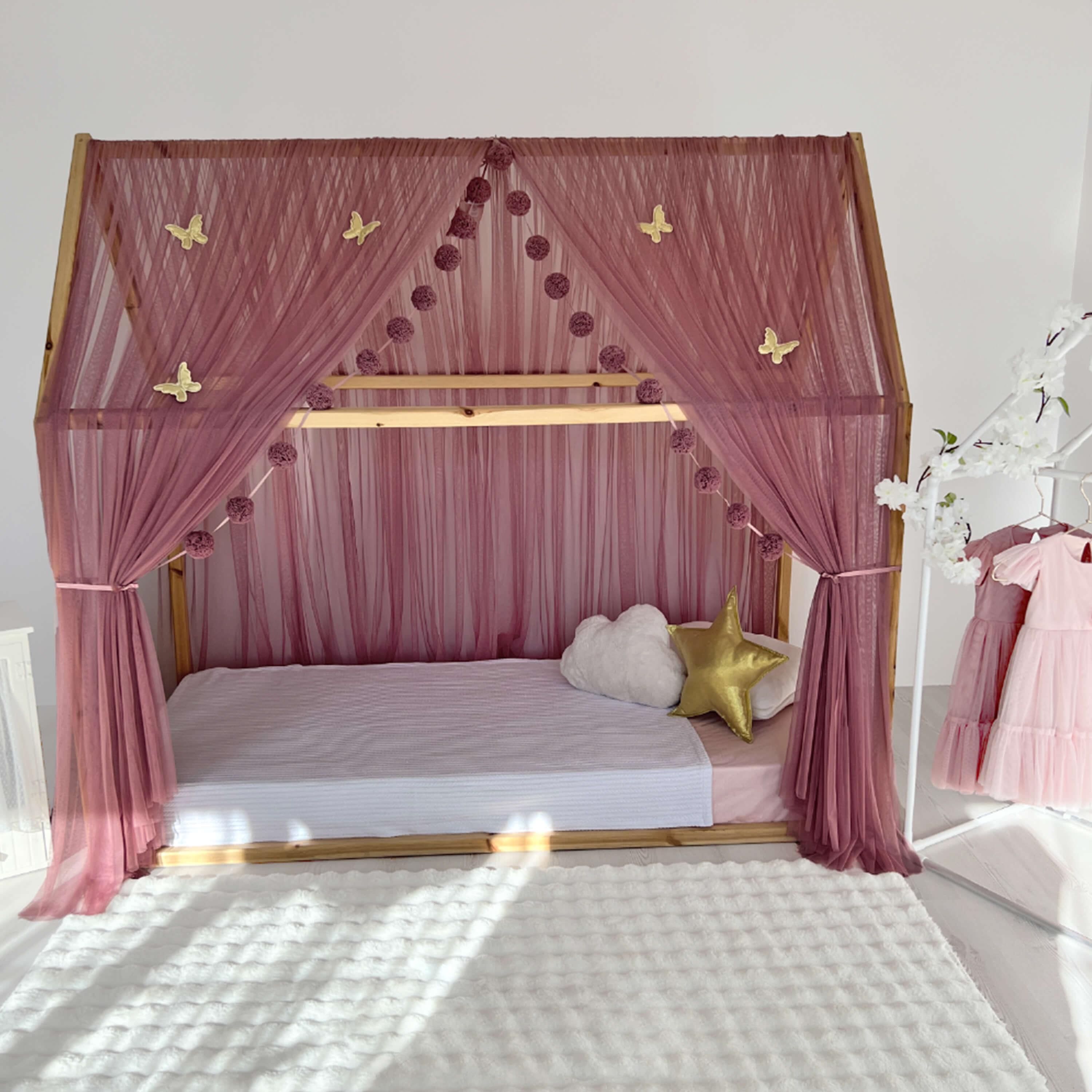 Montessori Tente Basic-Dusty Rose