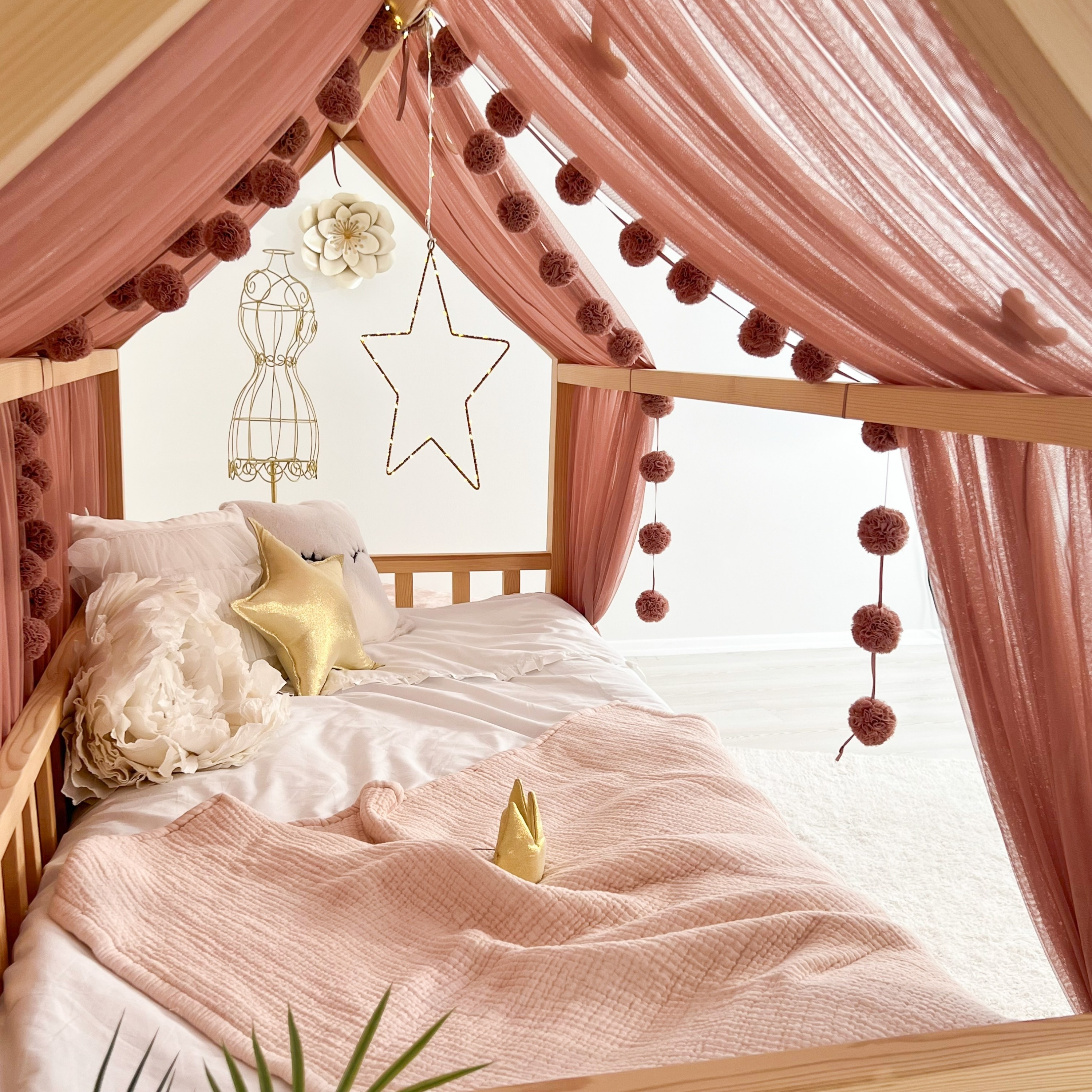 MONTESSORI TENTE BASIC-PINKISHBROWN