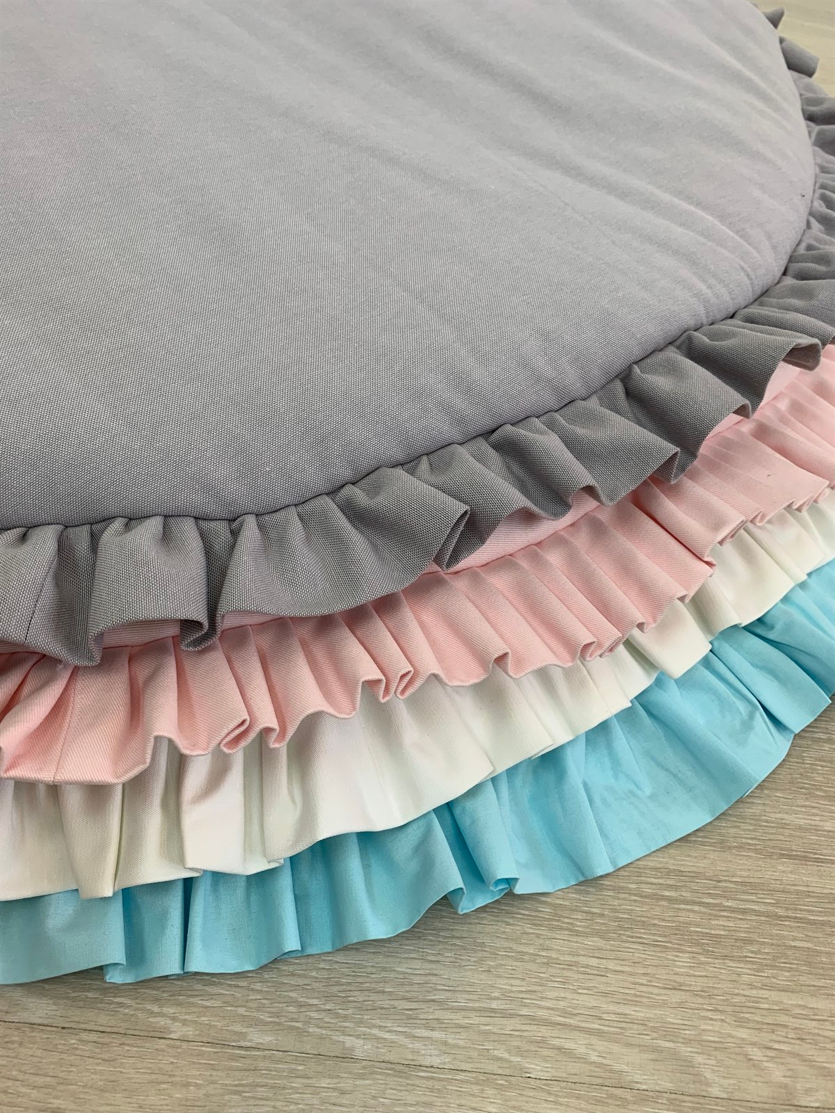 Oyun Halısı FIRFIRLI GRİ