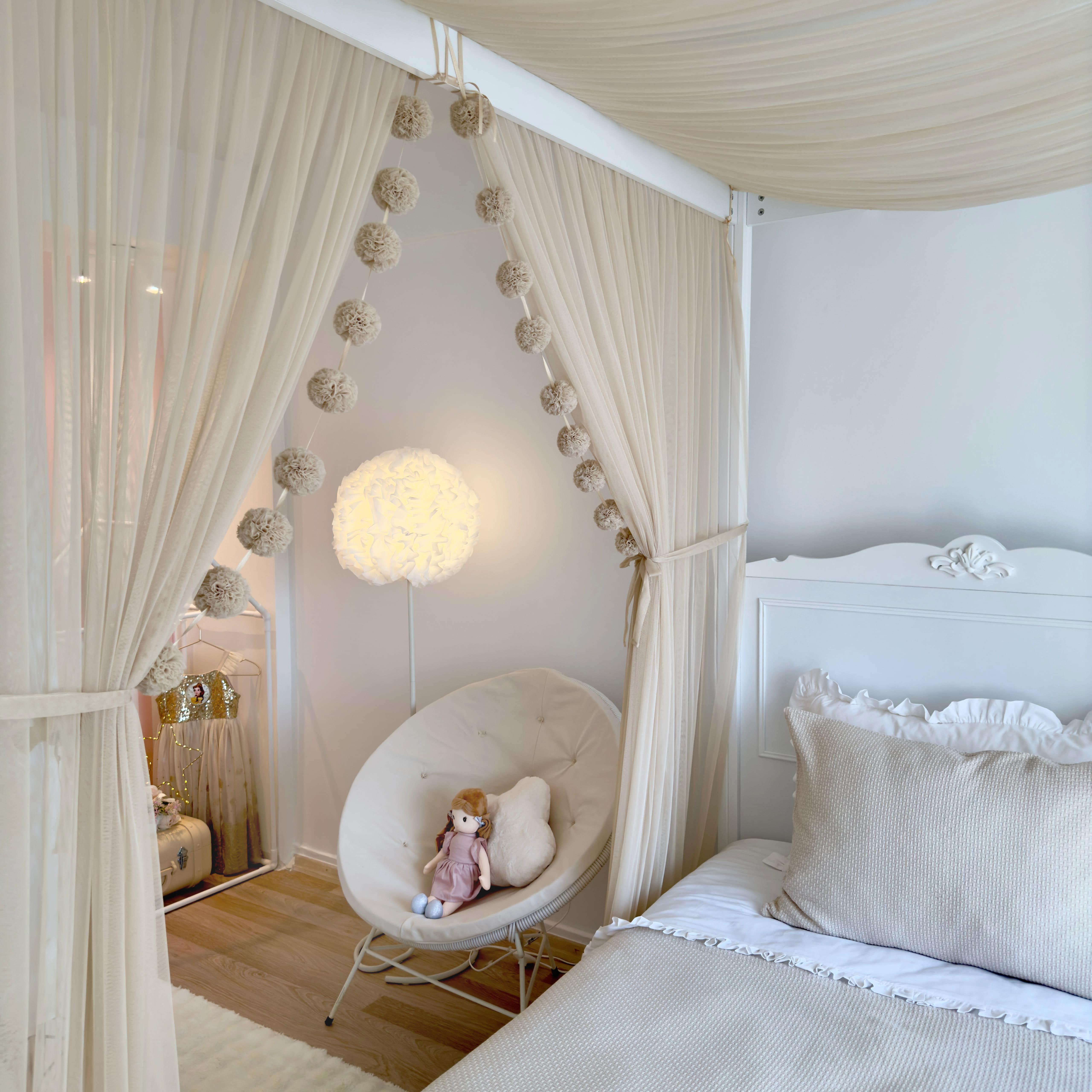 Poster Bed Basic-Beige