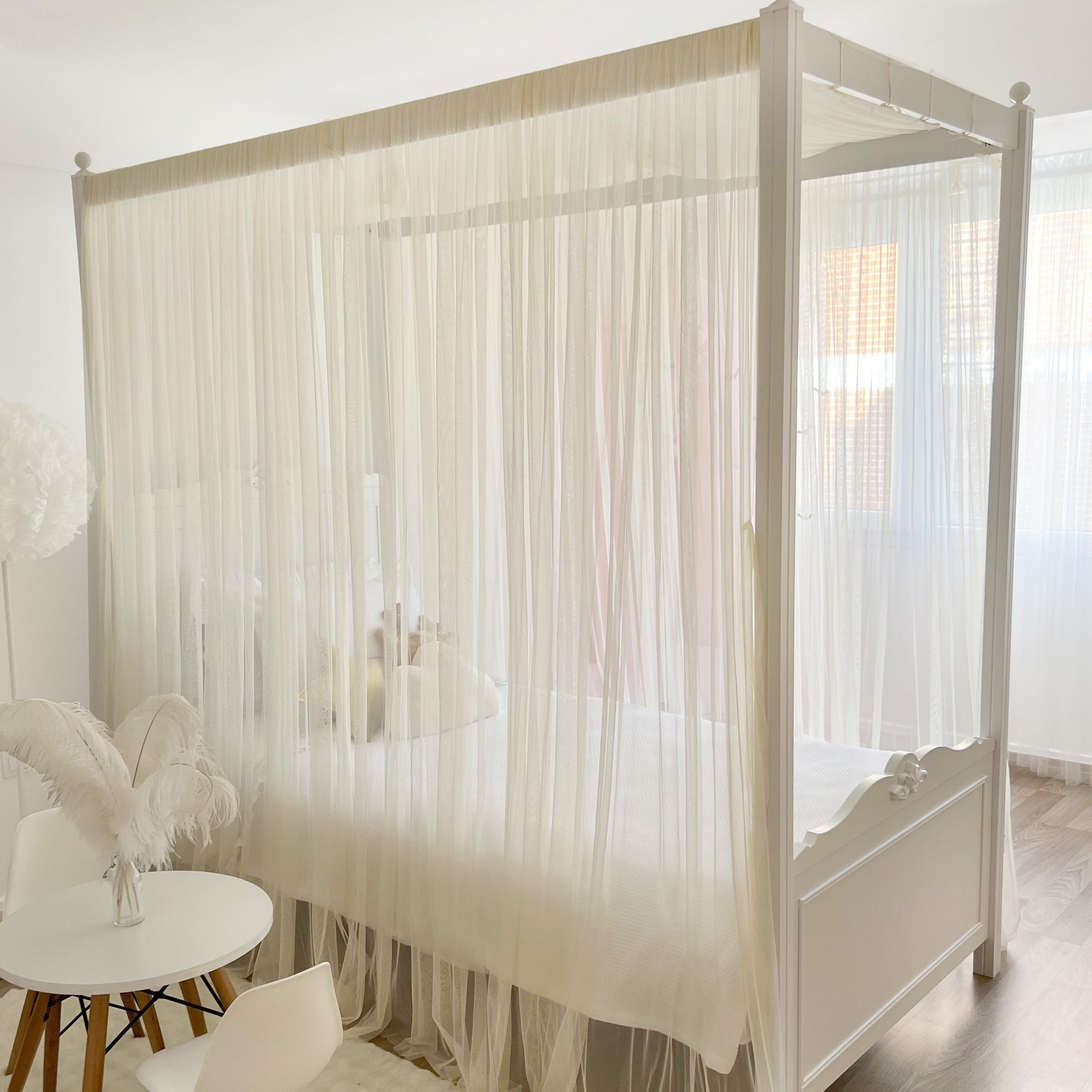 Poster Bed Basic-Cream