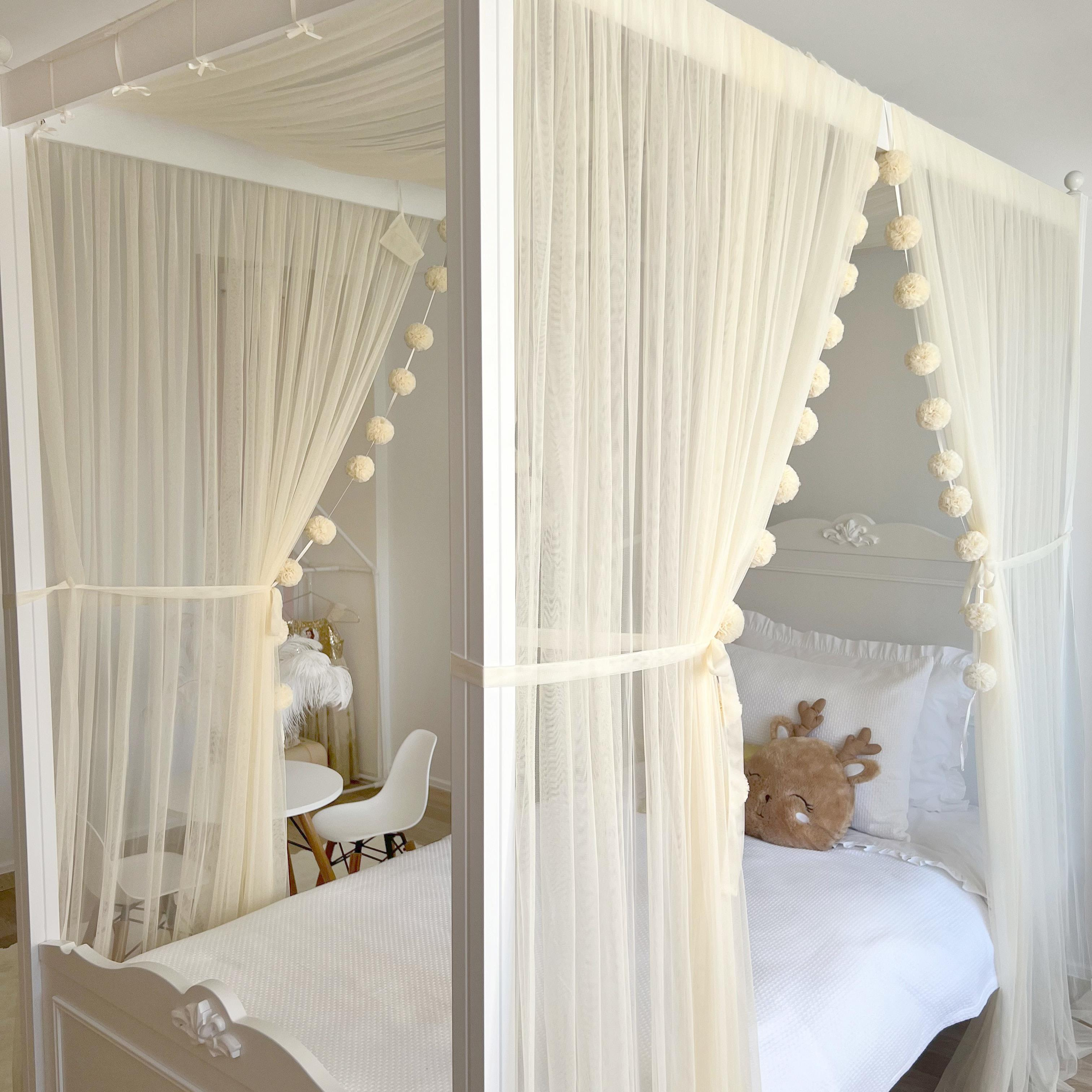 Poster Bed Basic-Cream