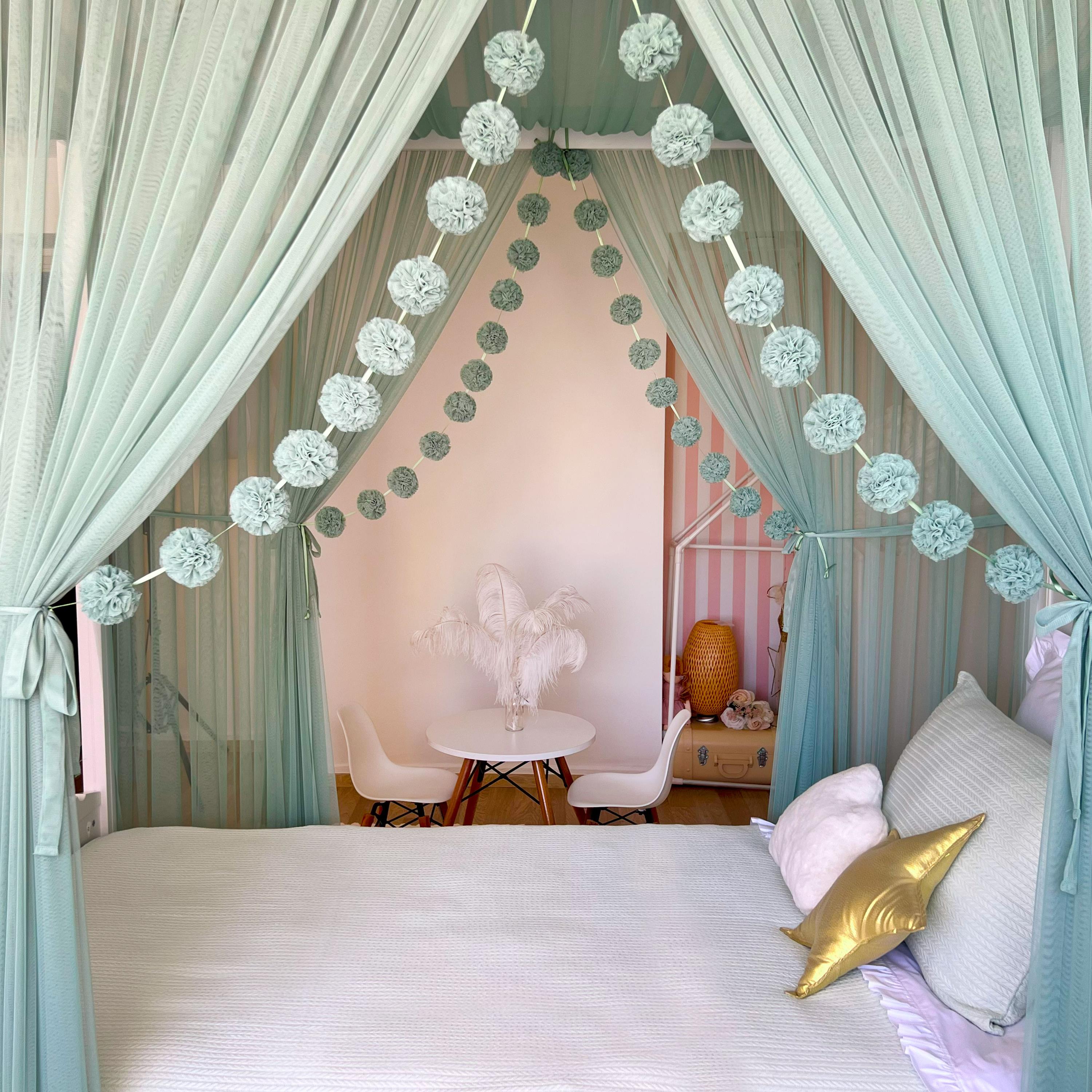 Poster Bed Basic-Sage Green