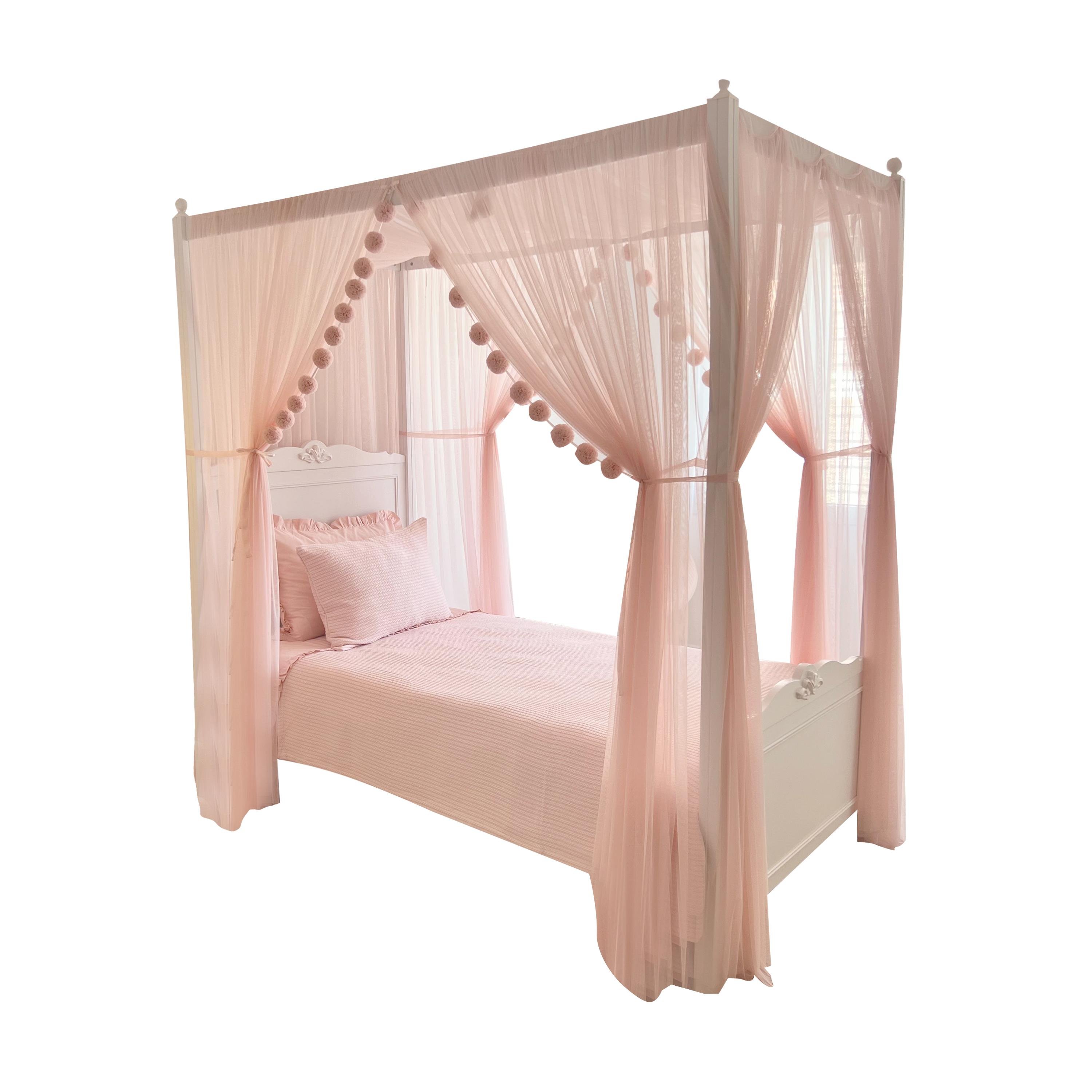 Poster Bed Deluxe-Baby Pink