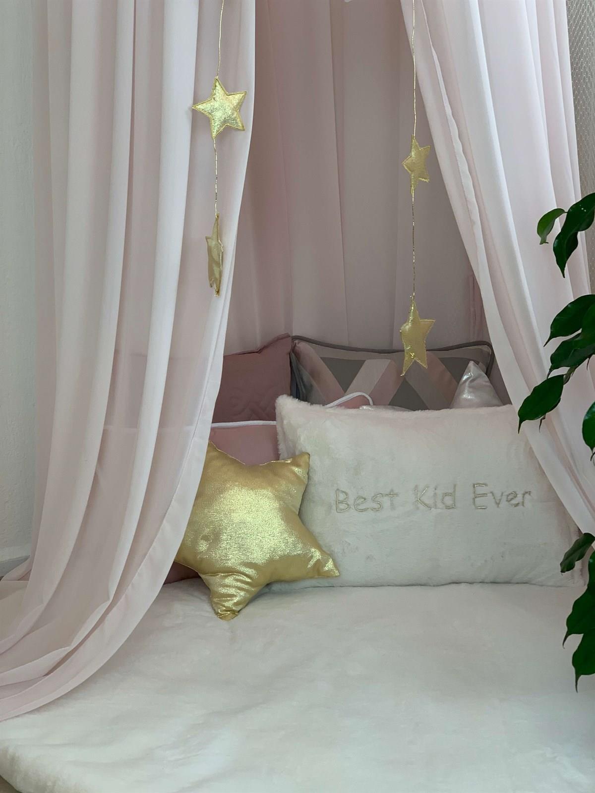 Şifon Cibinlik-Açık Pudra