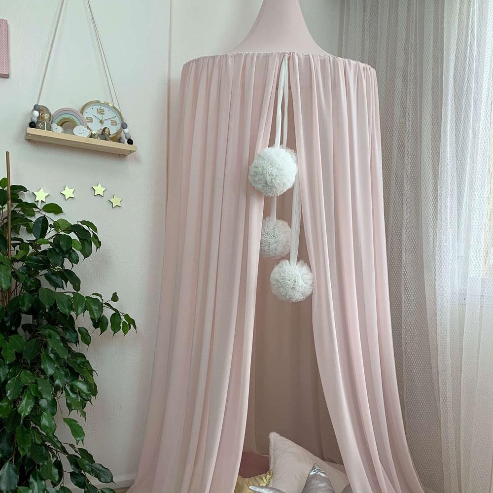 Şifon Cibinlik-Açık Pudra