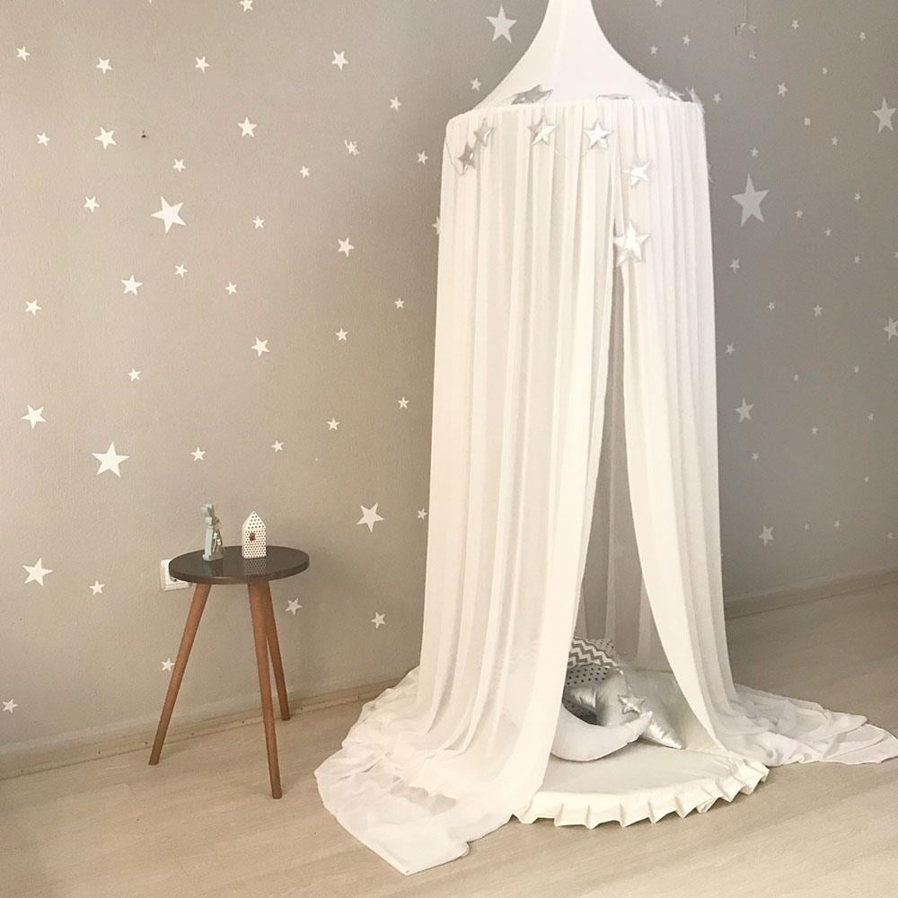 Şifon Cibinlik-Beyaz