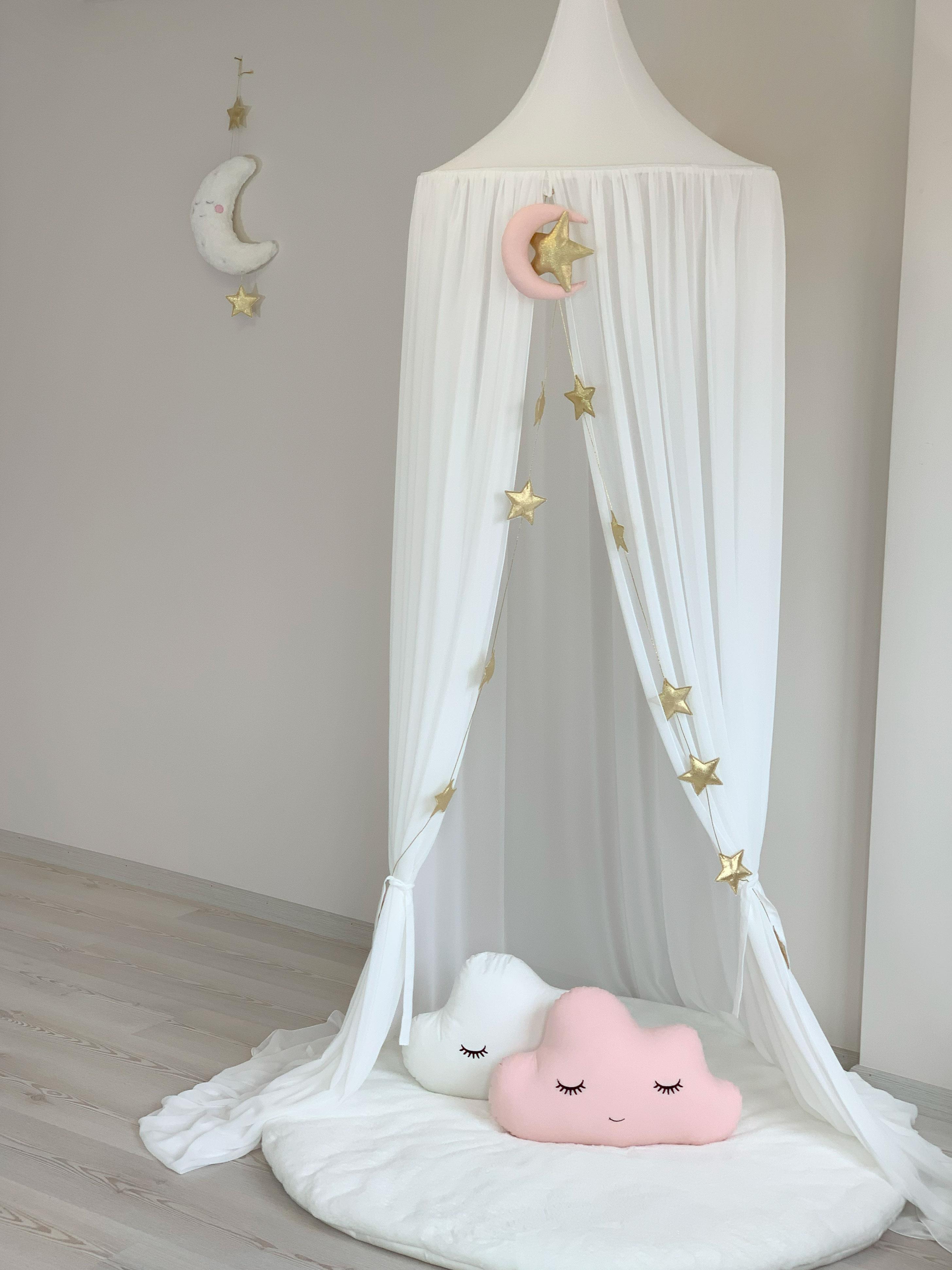 Şifon Cibinlik-Beyaz