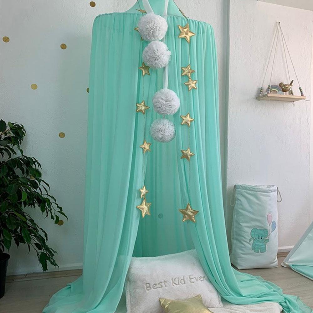 Şifon Cibinlik-Mint Yeşili