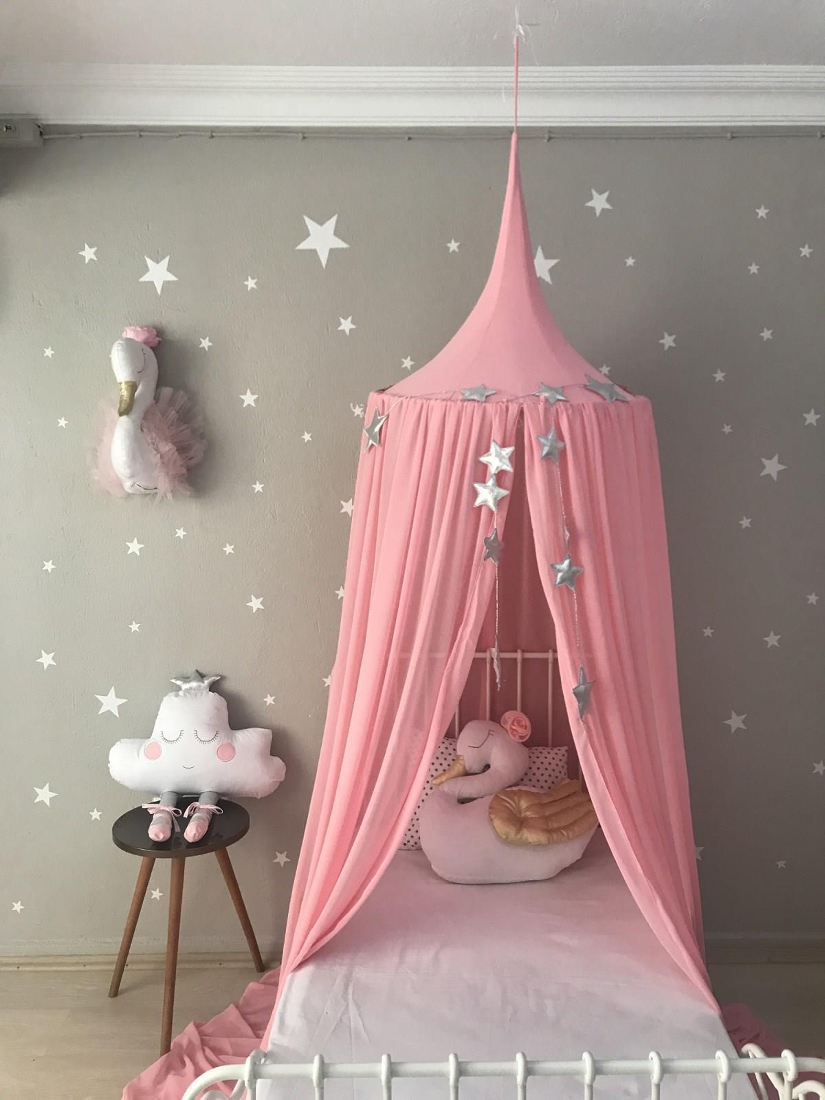 Şifon Cibinlik-Pinkie Pembe