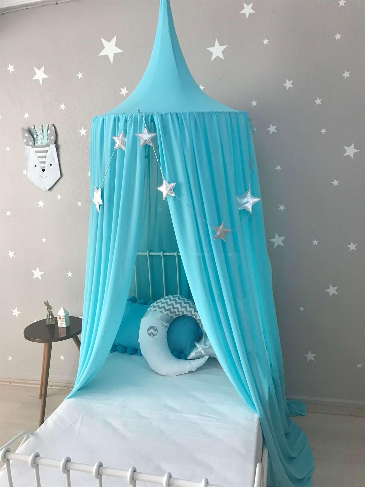 Şifon Cibinlik-Turkuaz