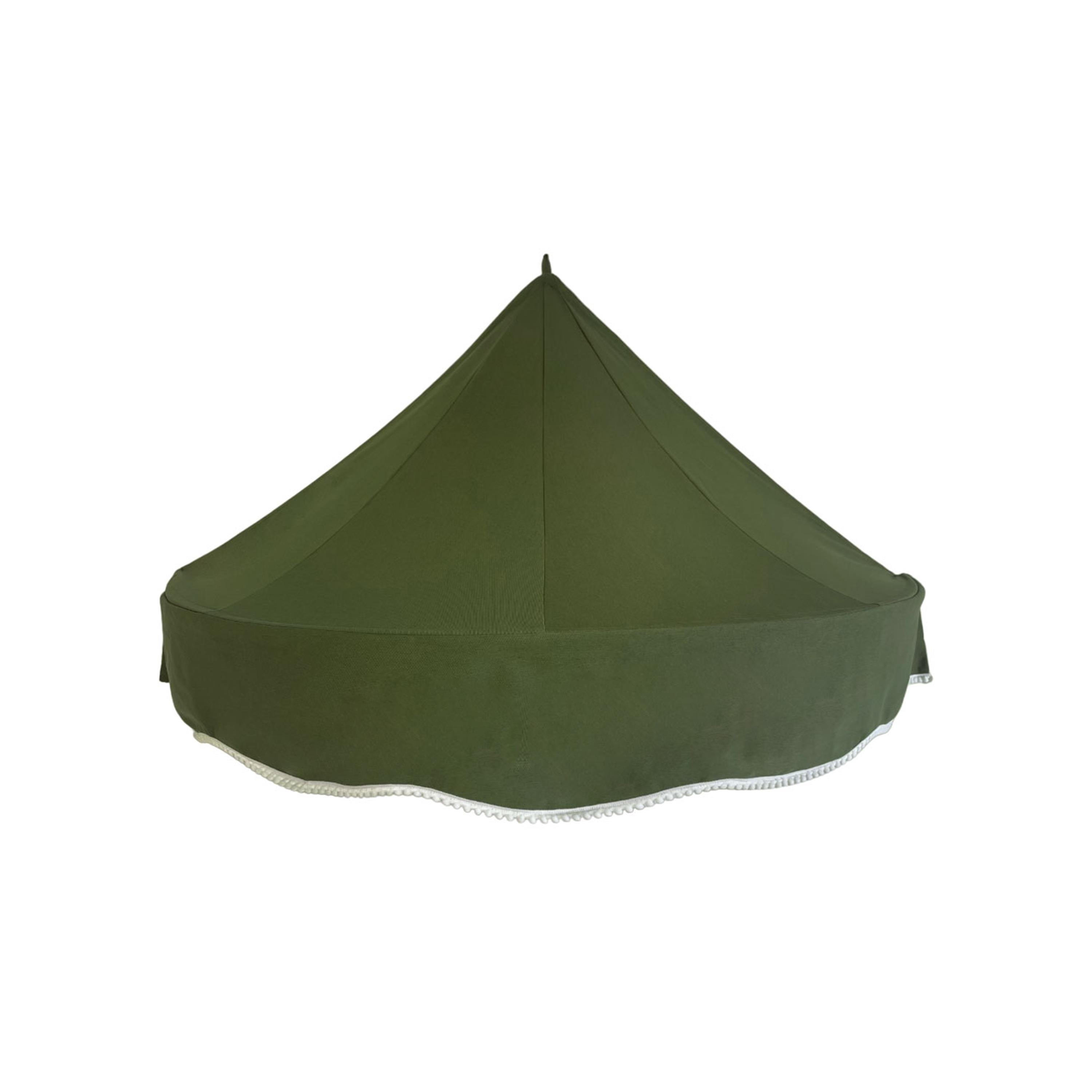  Half Round Canopy 100cm-Army Green