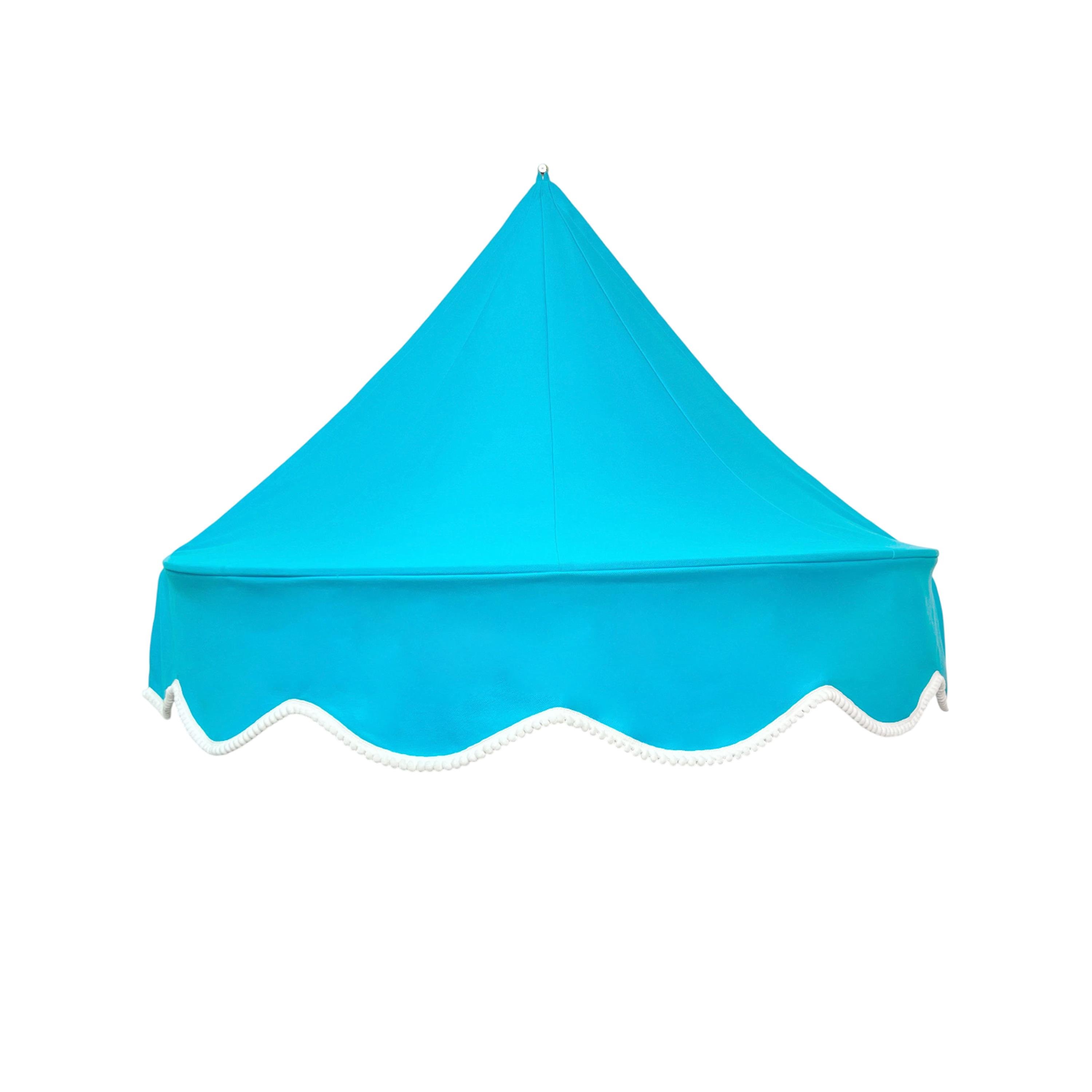 Half Round Canopy 100cm-Blue