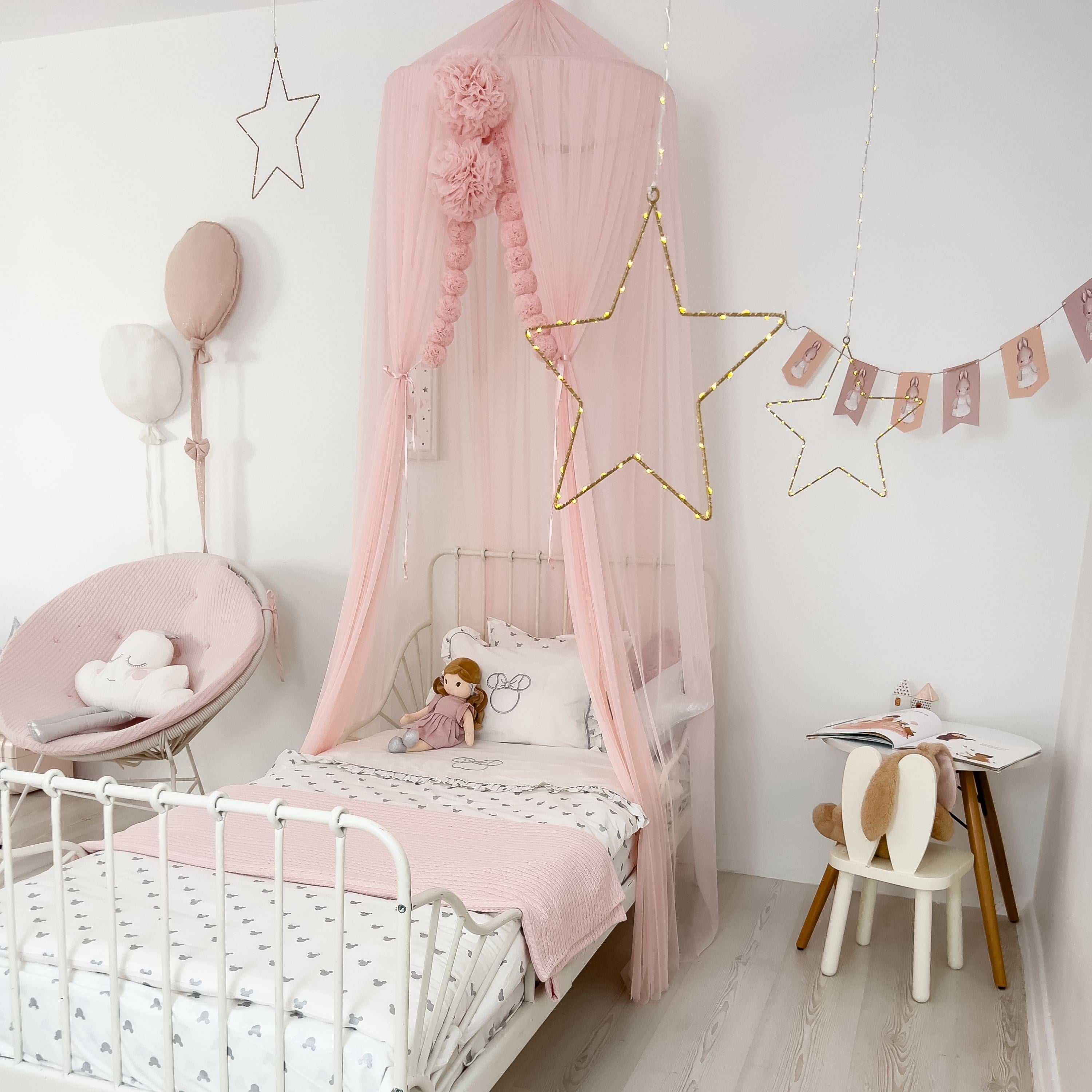 TÜL CİBİNLİK-BABY PINK
