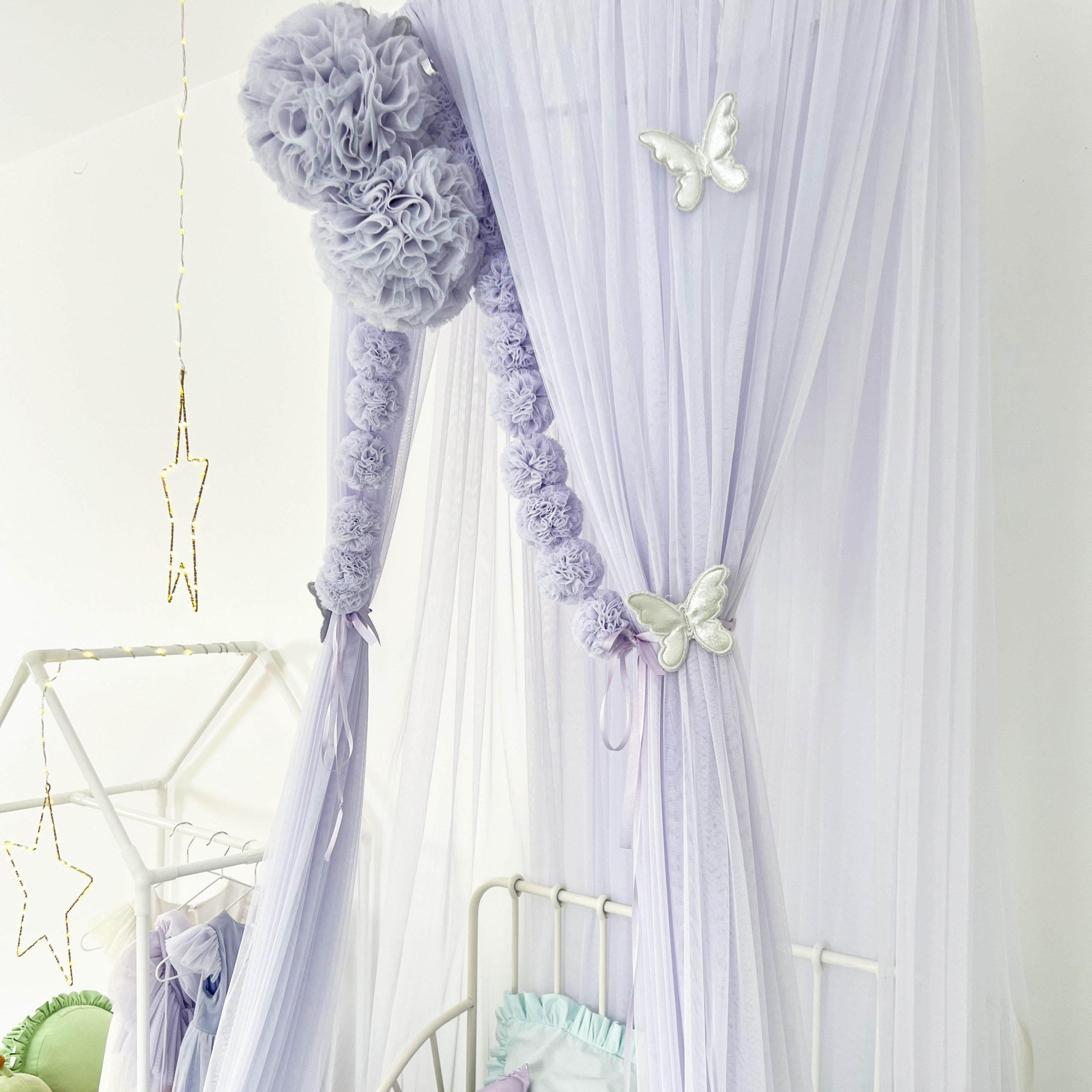 TÜL CİBİNLİK-BABY PURPLE