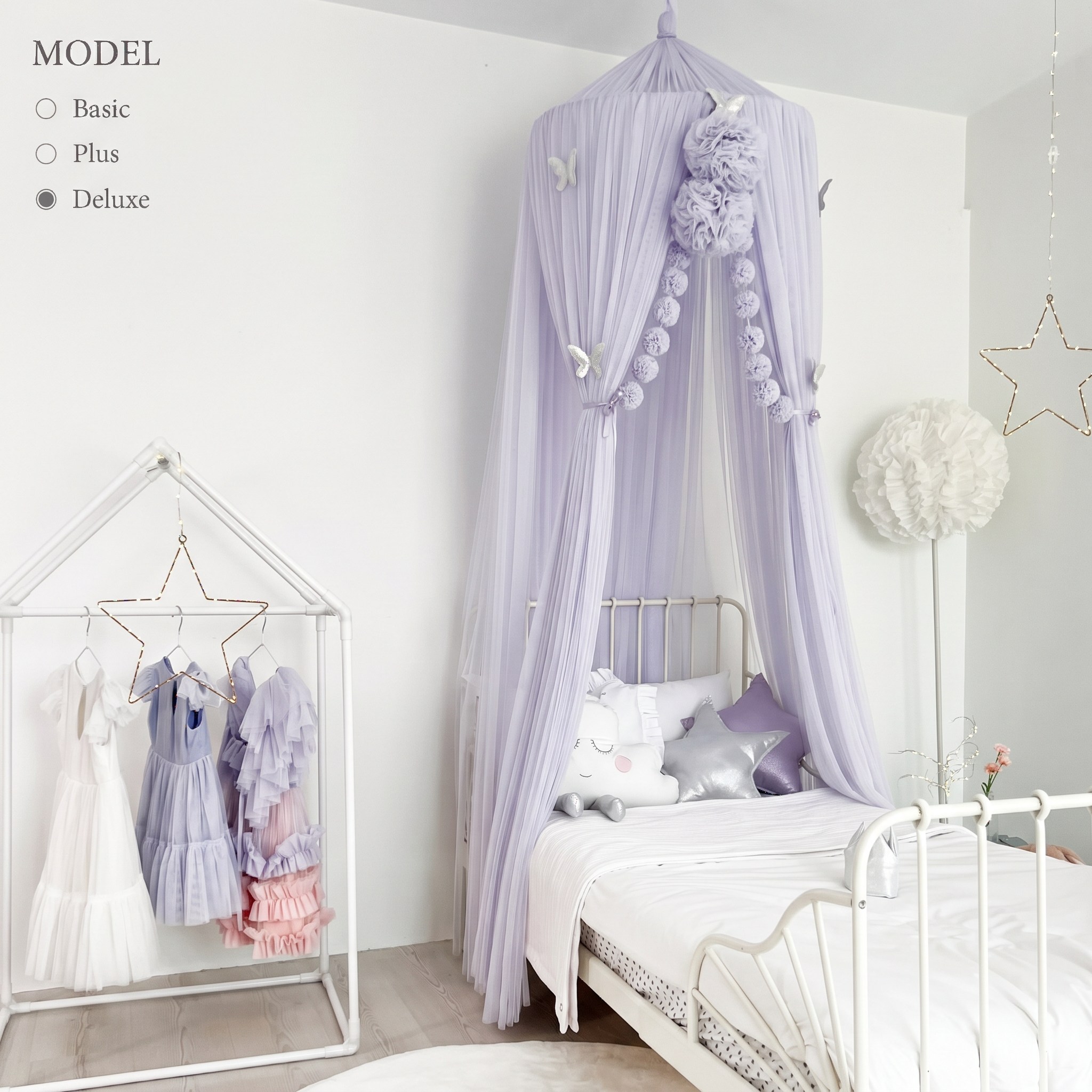 TÜL CİBİNLİK-BABY PURPLE
