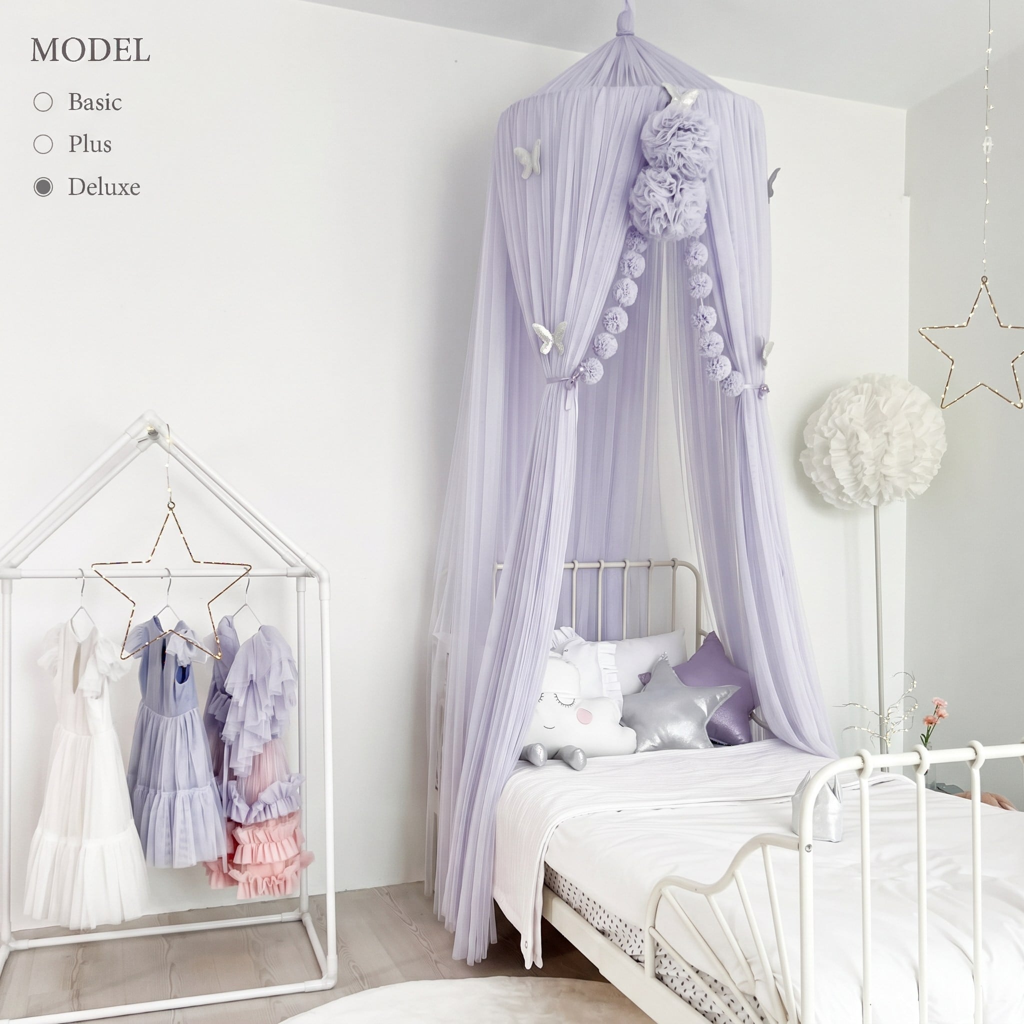 TÜL CİBİNLİK-BABY PURPLE