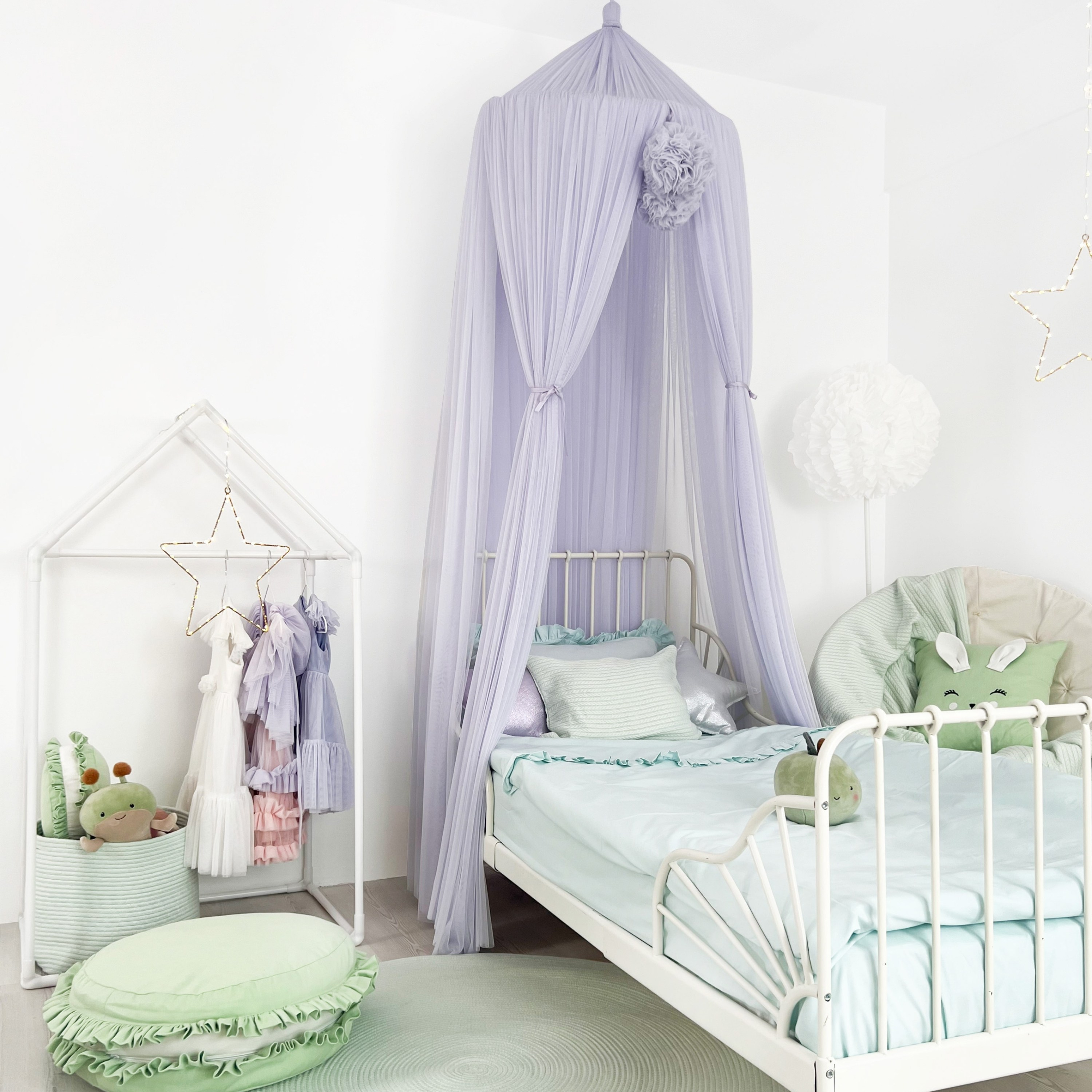 TÜL CİBİNLİK-BABY PURPLE