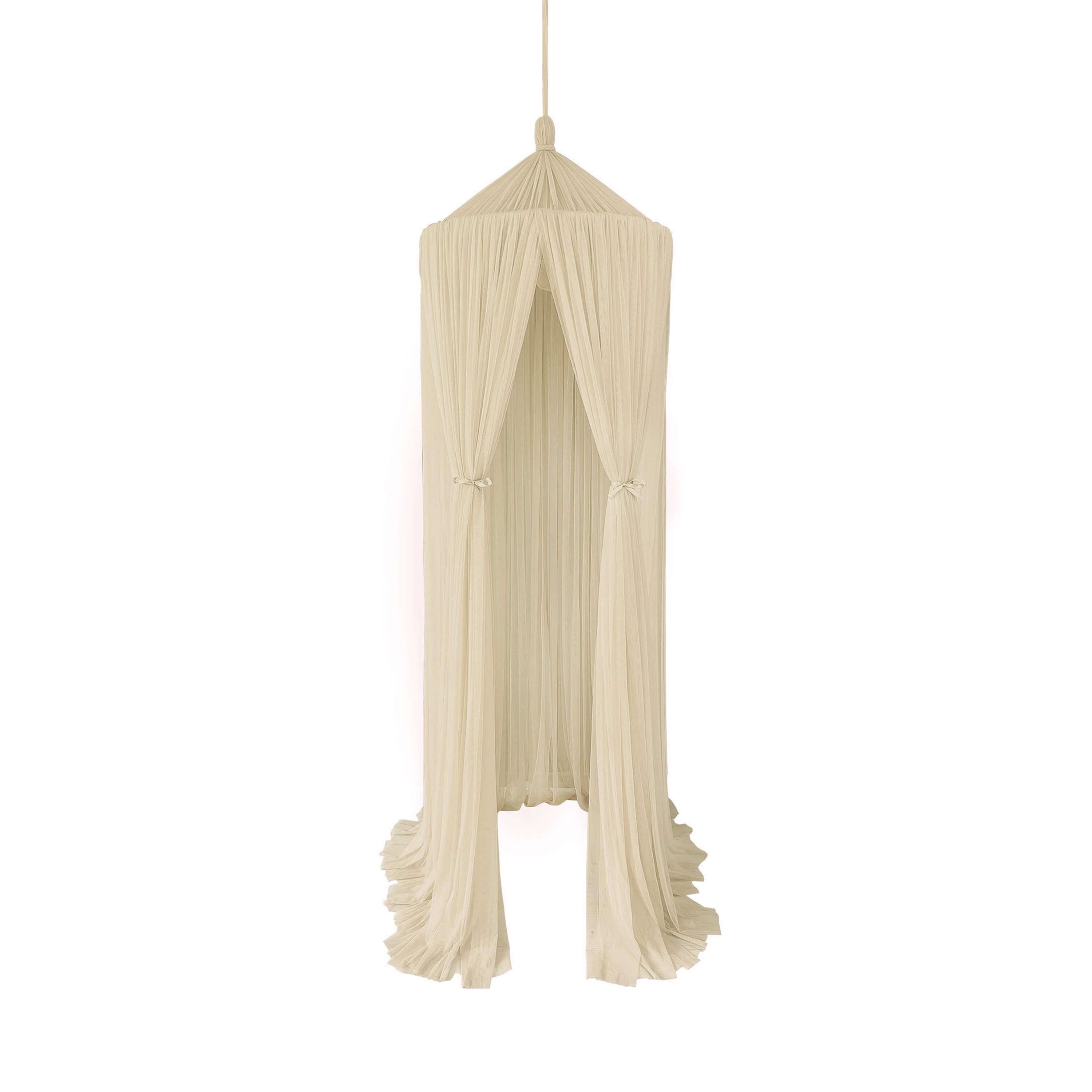 Tulle Canopy-Beige