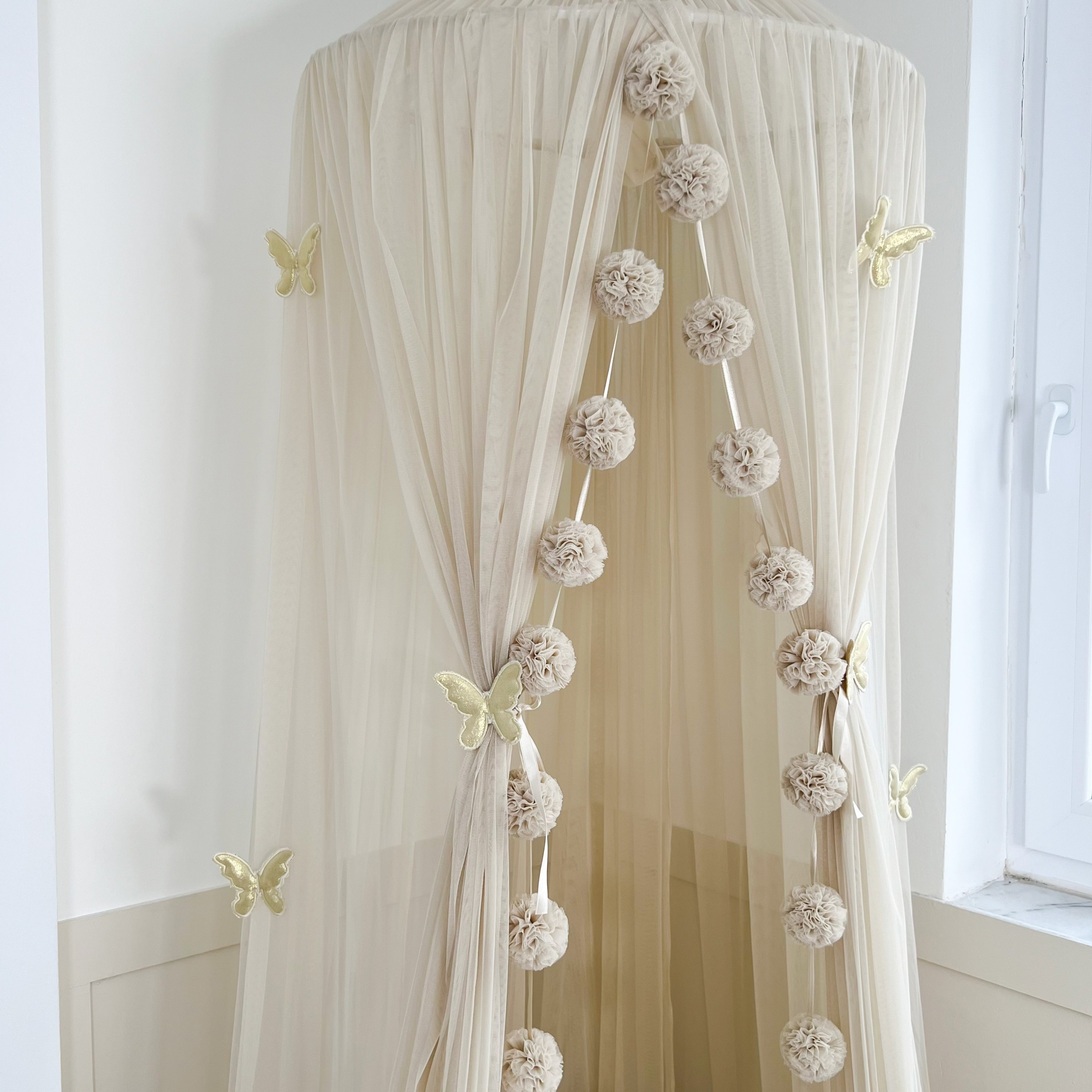 TÜL CİBİNLİK-BEIGE