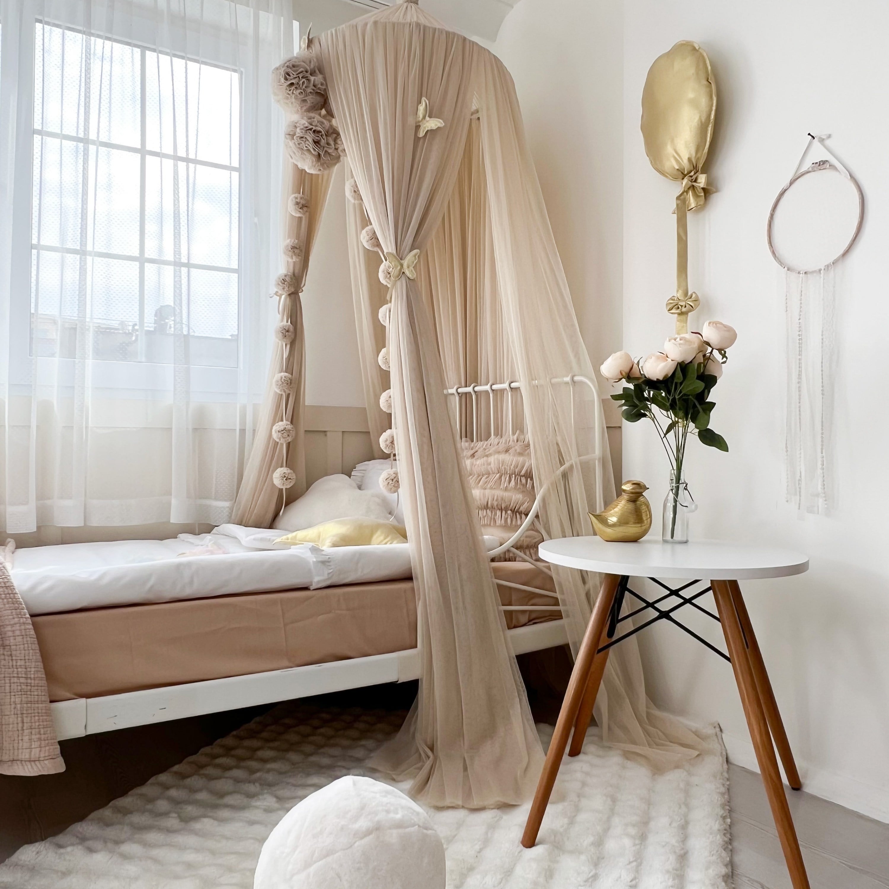 TÜL CİBİNLİK-BEIGE