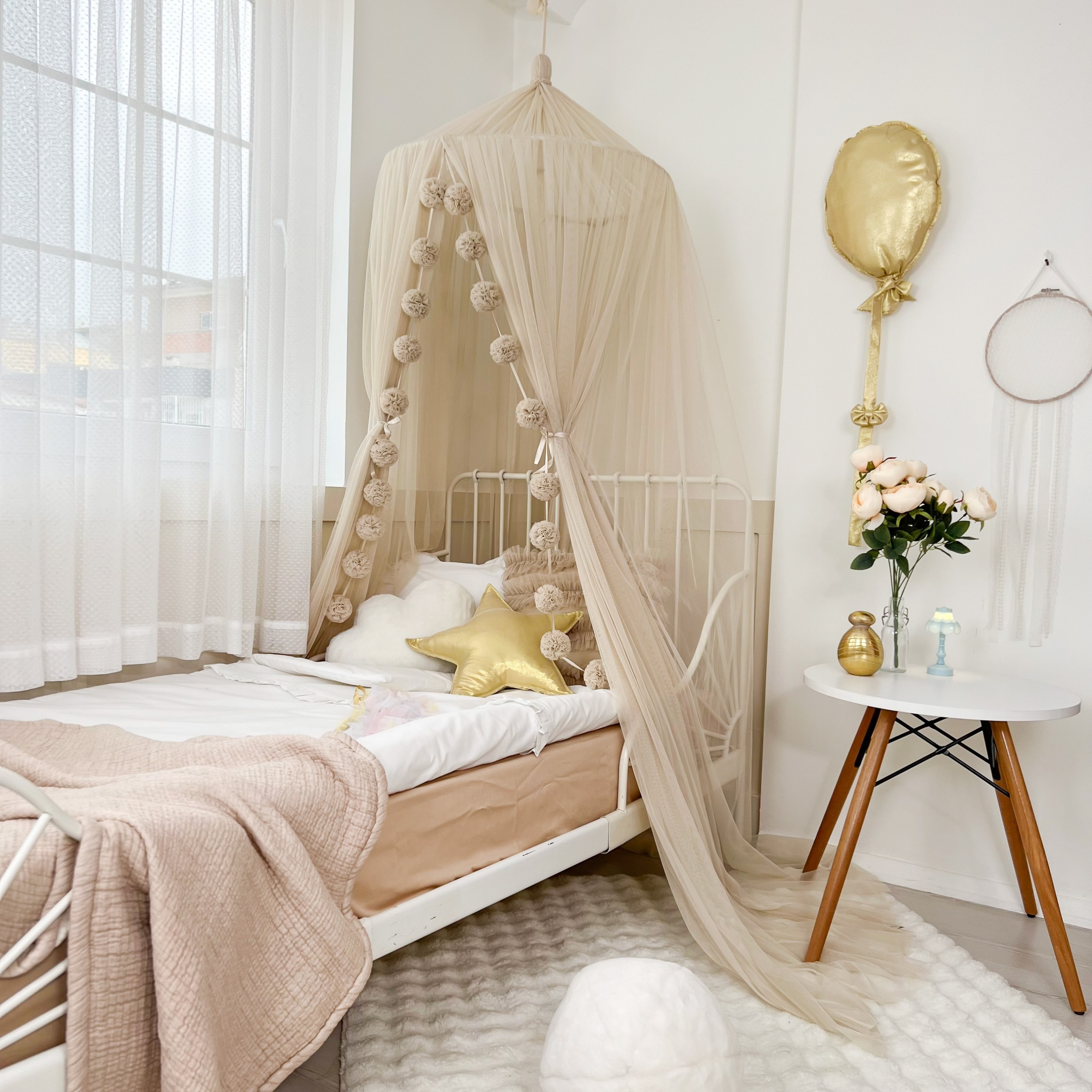 TÜL CİBİNLİK-BEIGE