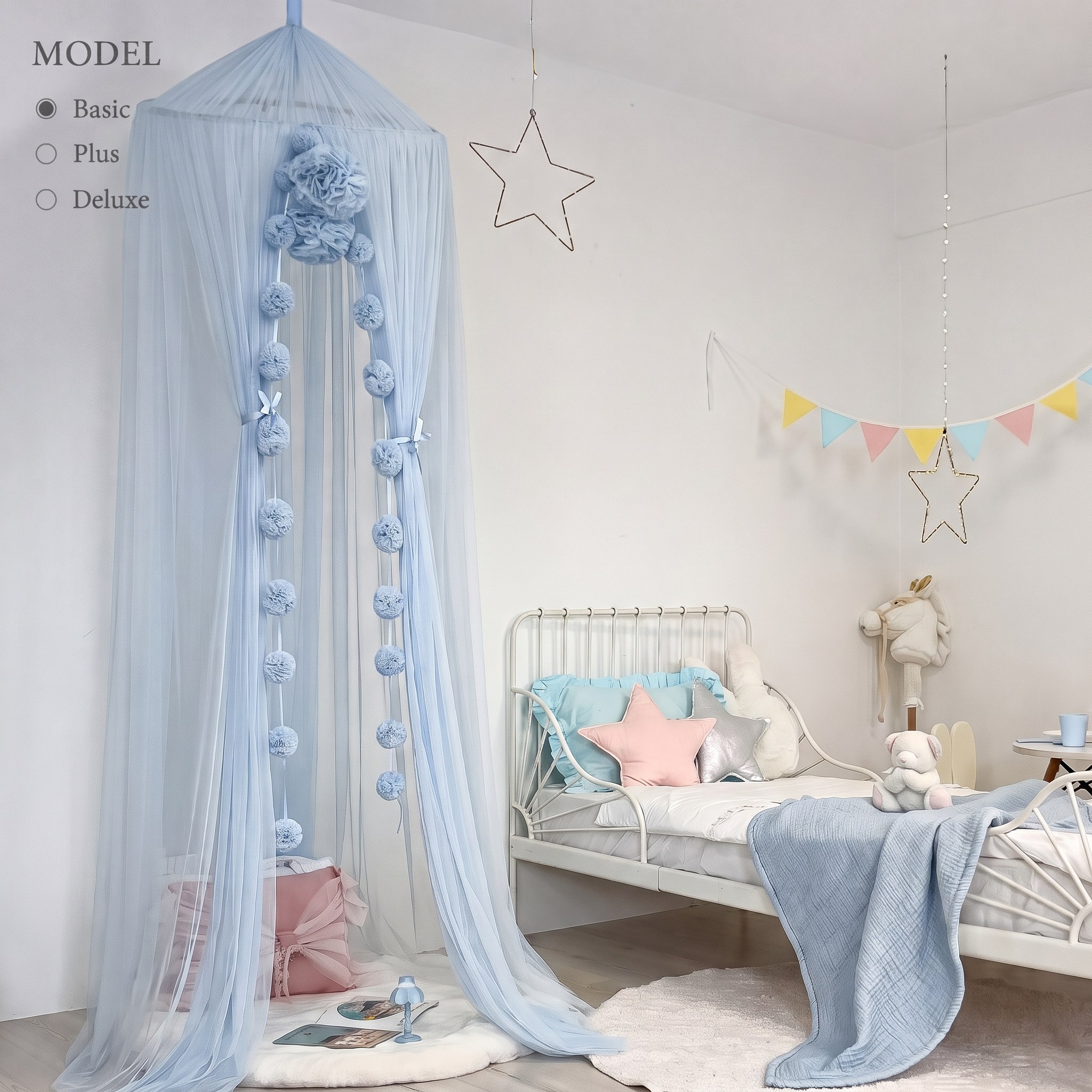 TÜL CİBİNLİK-BLUE