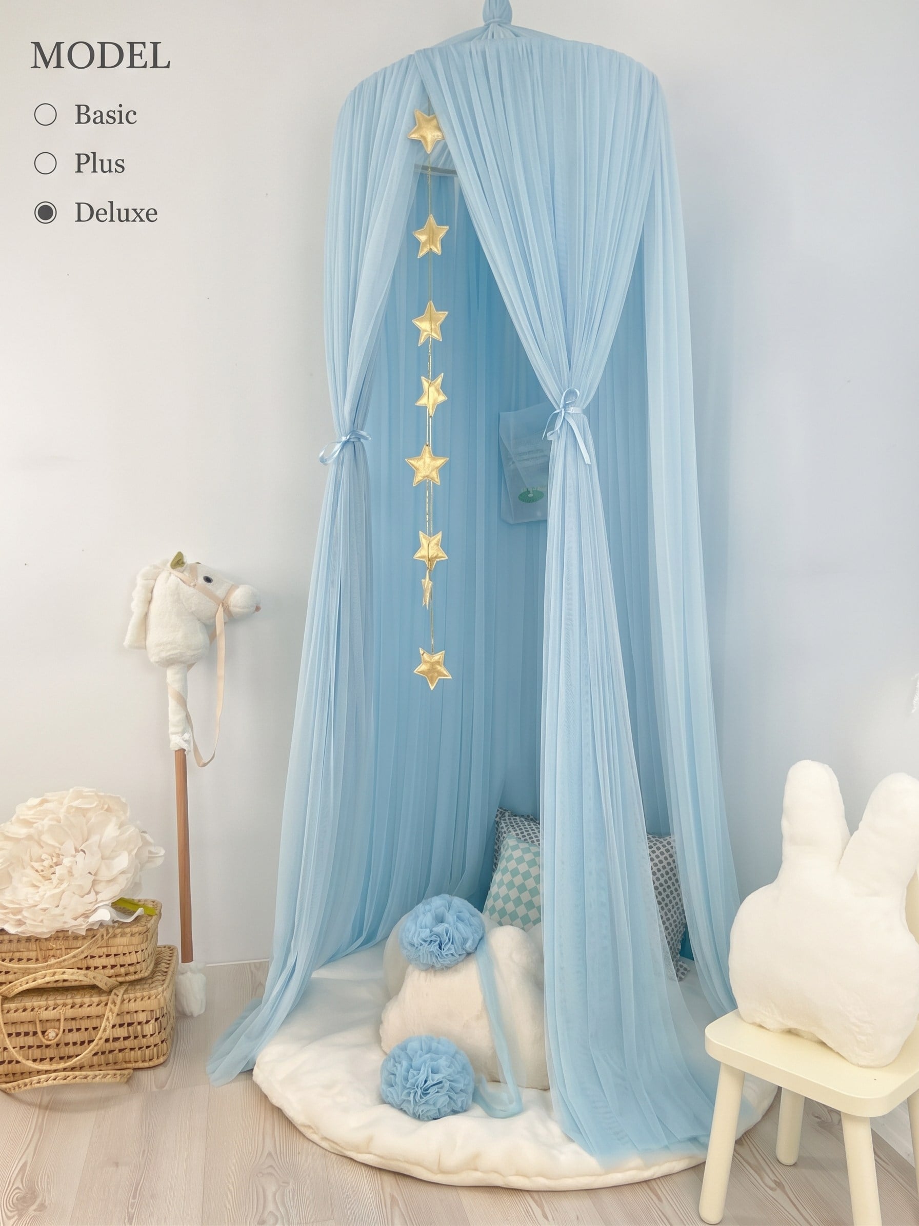 TÜL CİBİNLİK-BLUE