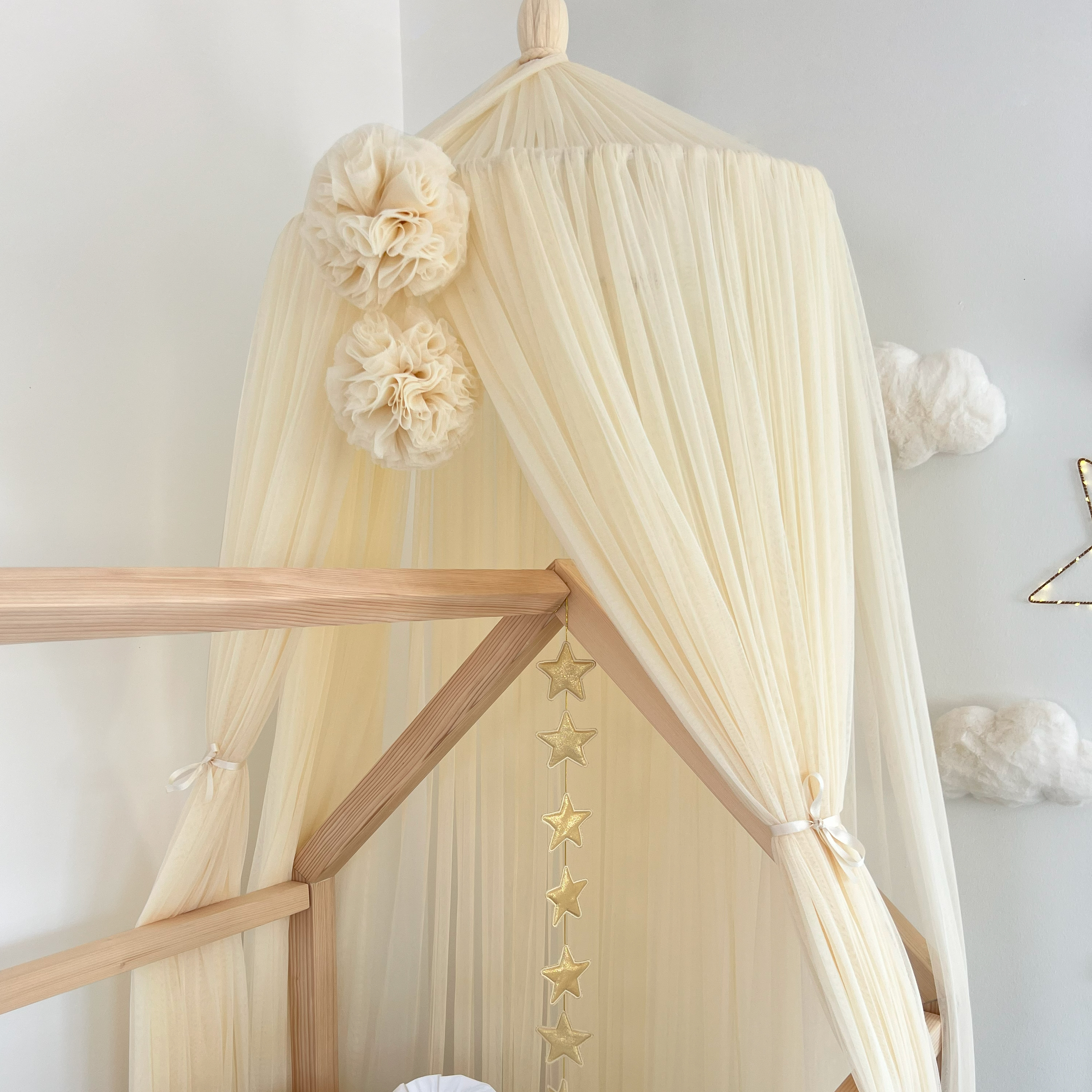 TÜL CİBİNLİK-CREAM