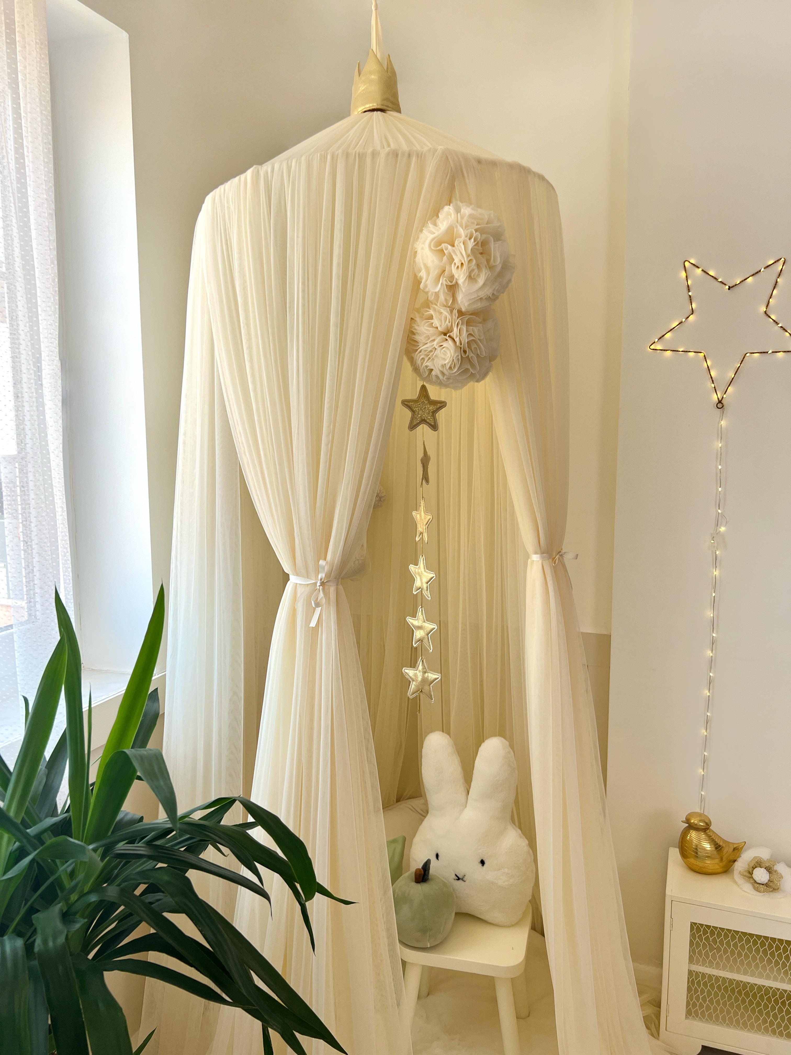 TÜL CİBİNLİK-CREAM