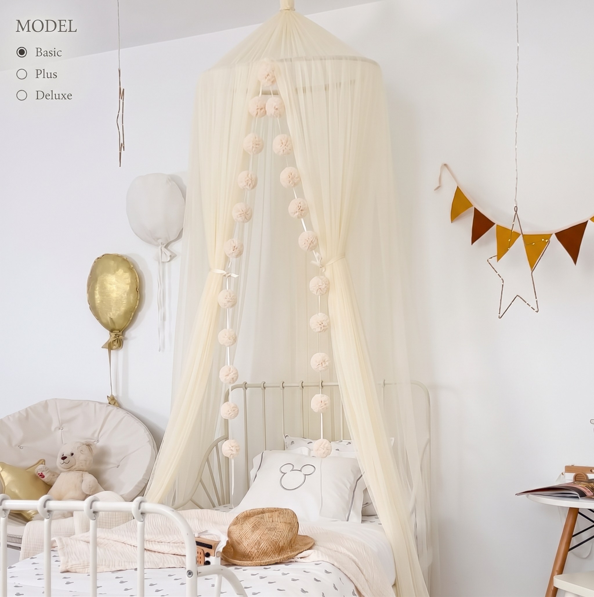 TÜL CİBİNLİK-CREAM