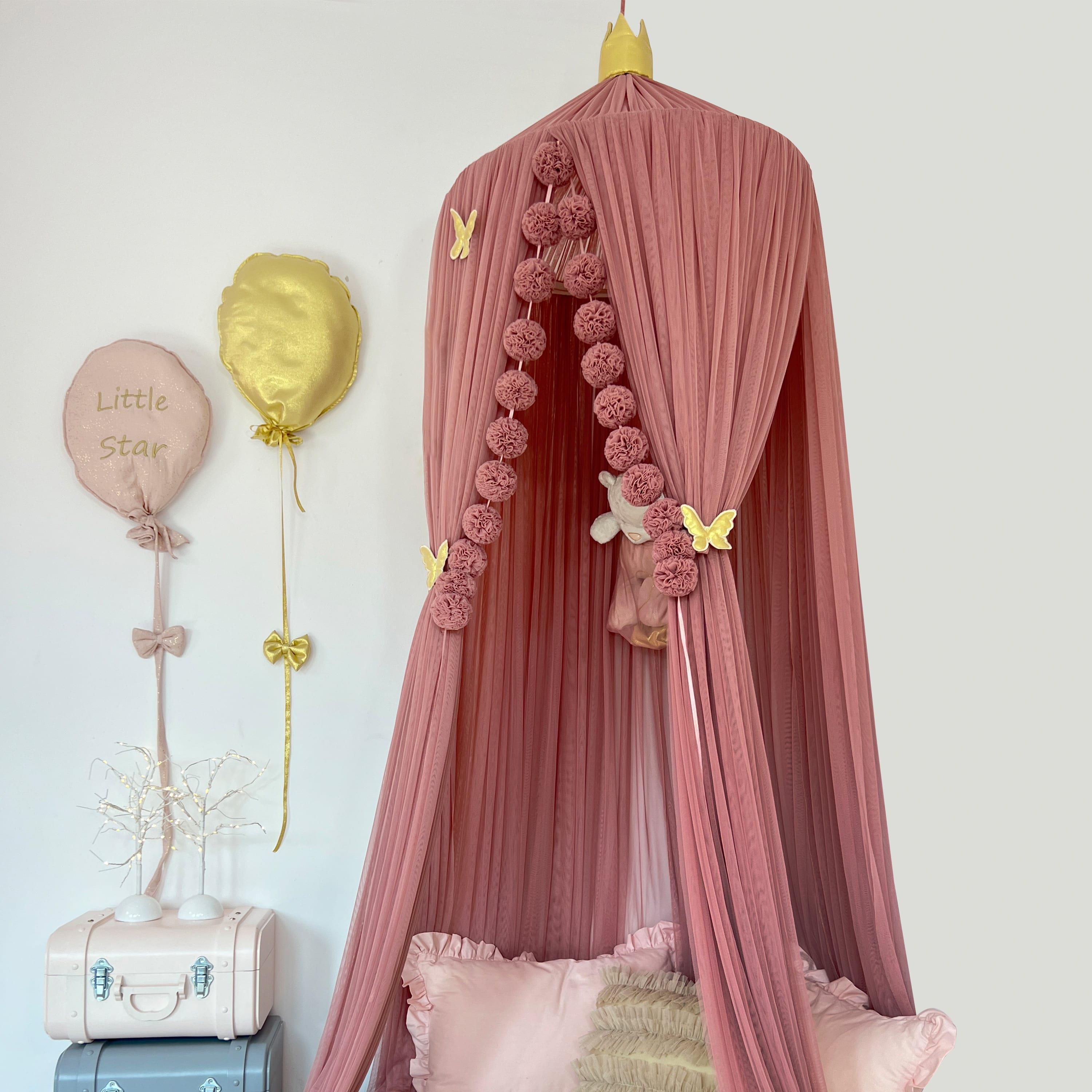 TÜL CİBİNLİK-DUSTY ROSE