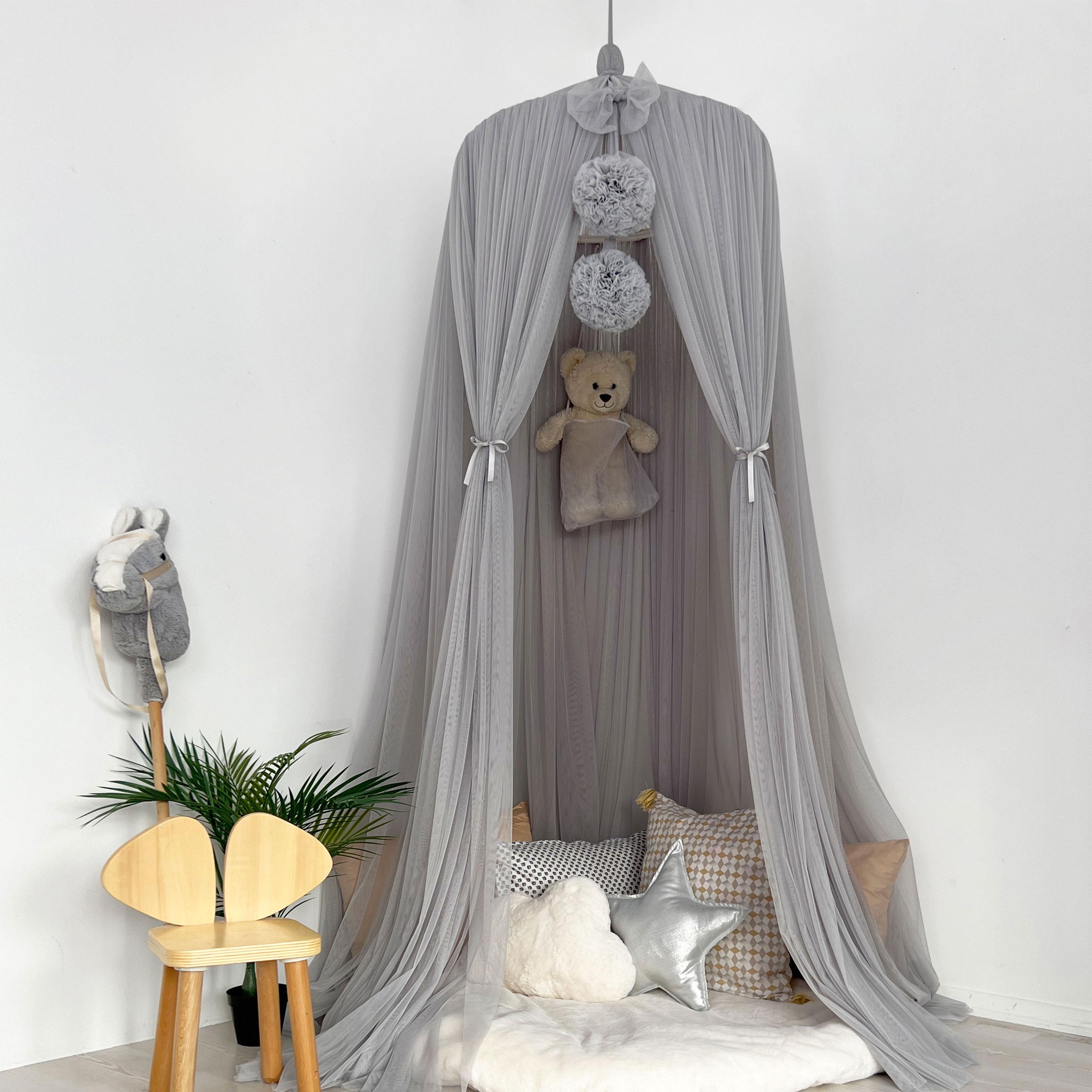 Tulle Canopy-Grey