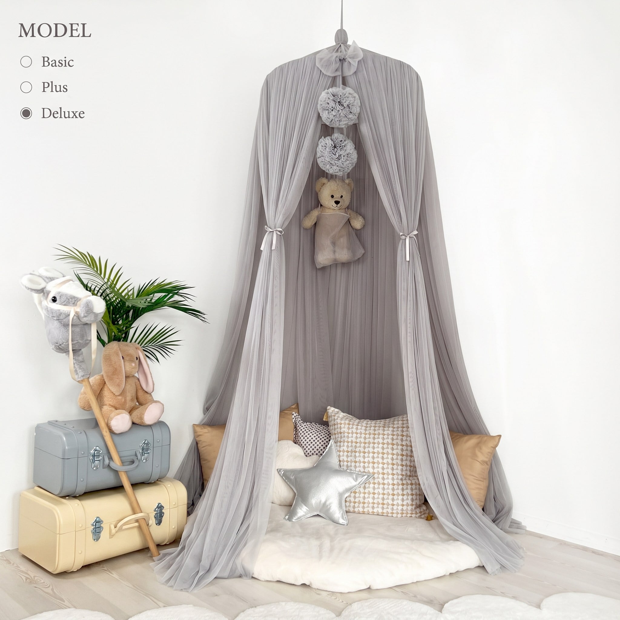 TÜL CİBİNLİK-GREY