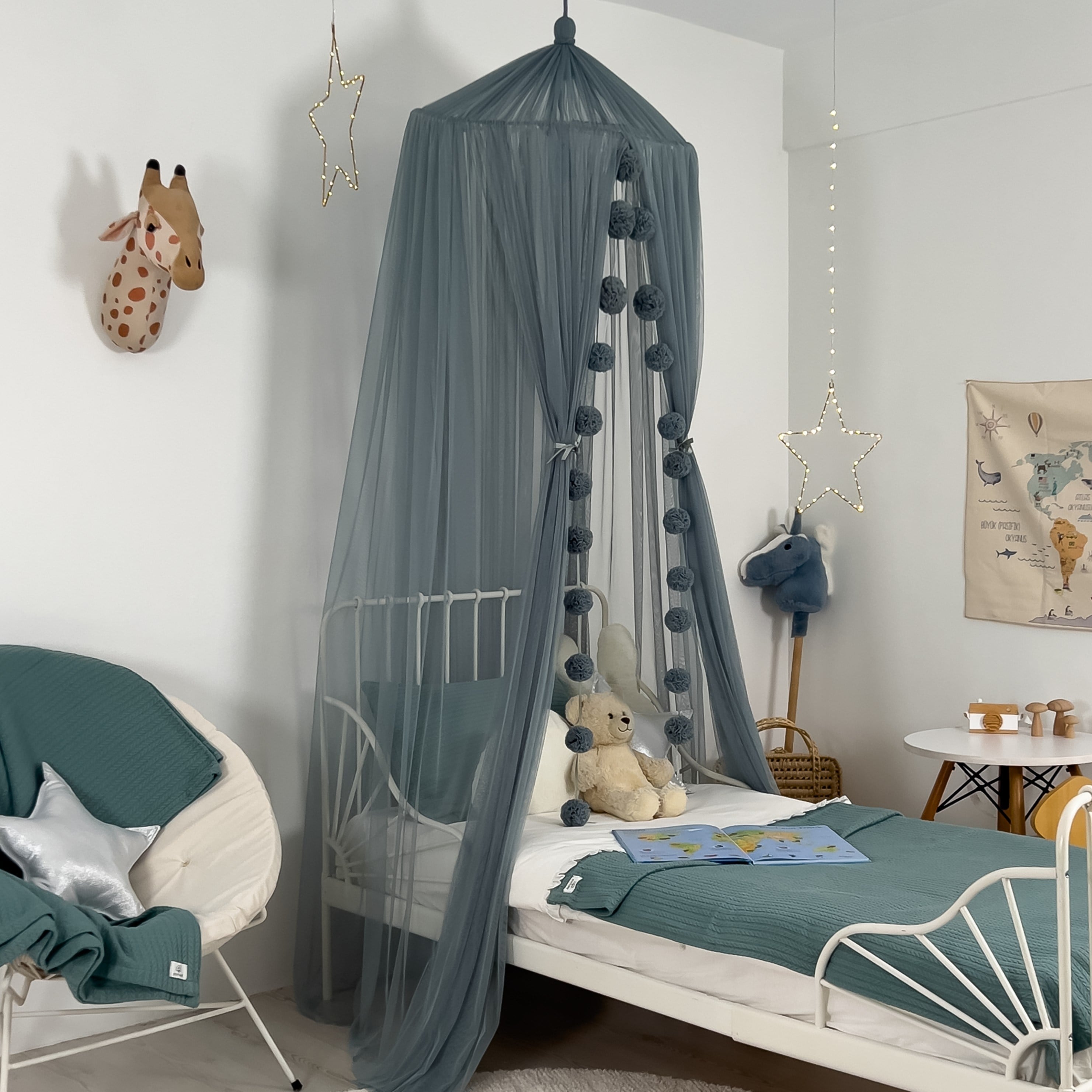 TÜL CİBİNLİK-INDIGO BLUE